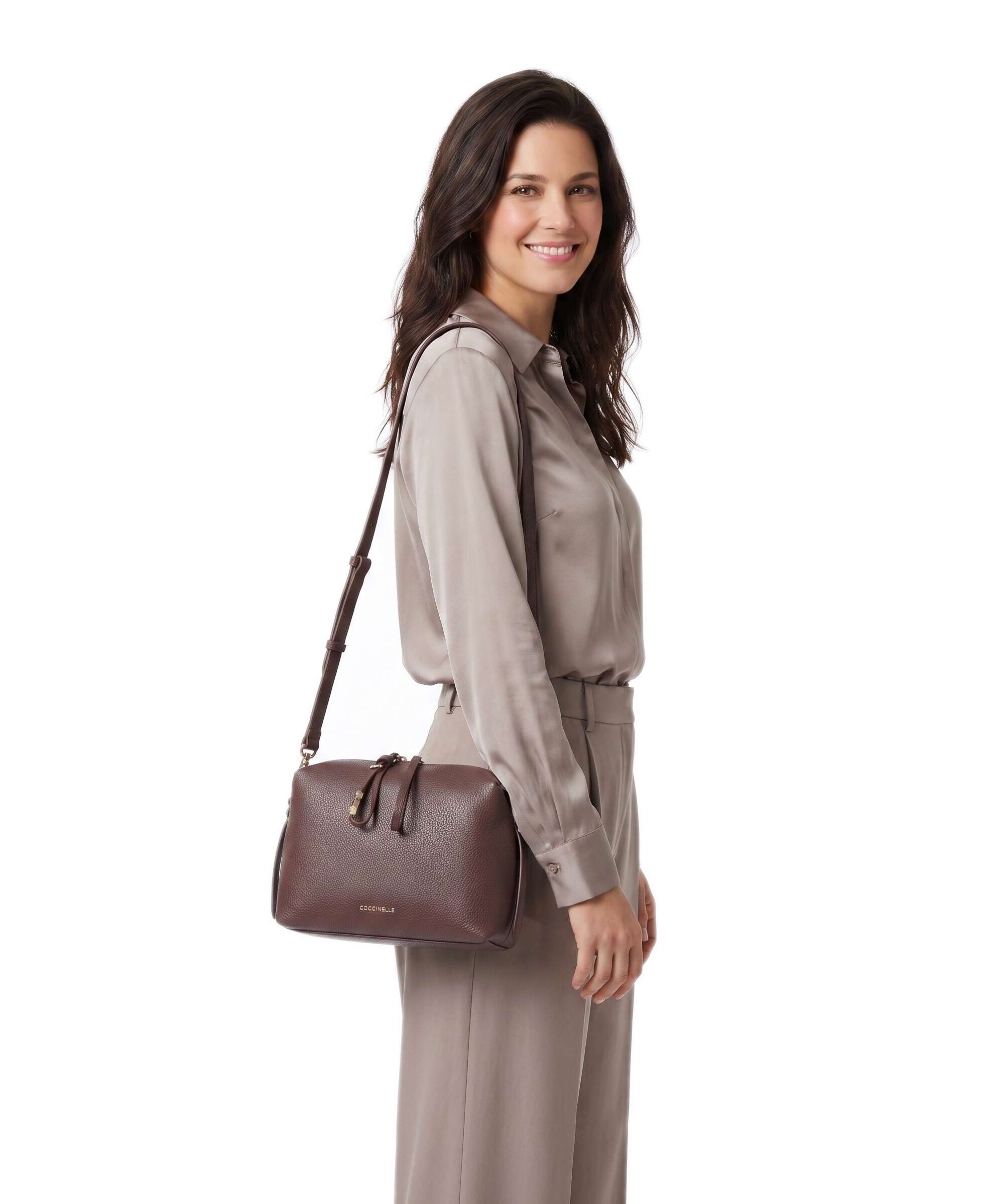 Coccinelle Nory Crossbody bag berry