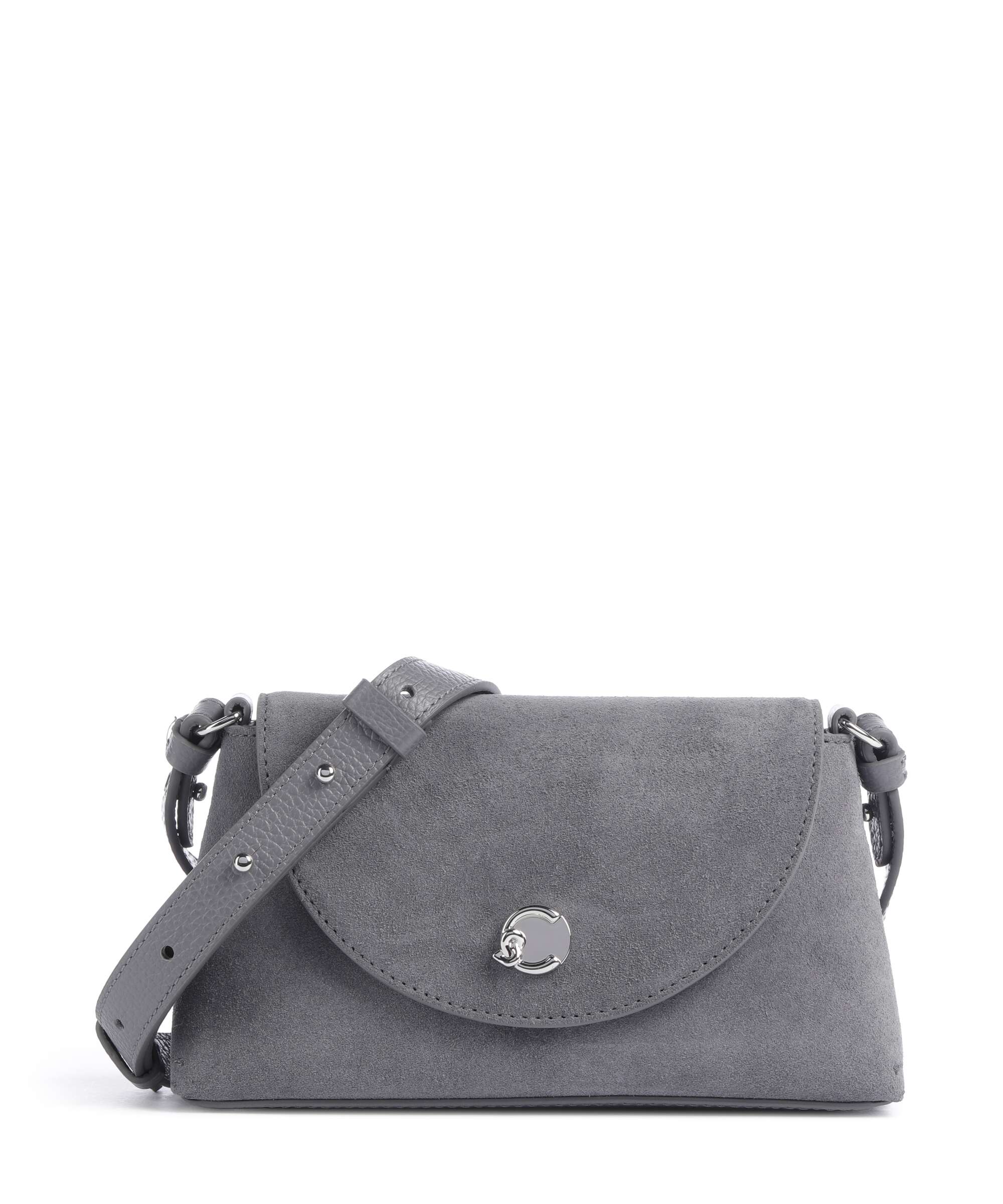 Coccinelle Nikla Suede Crossbody bag stove