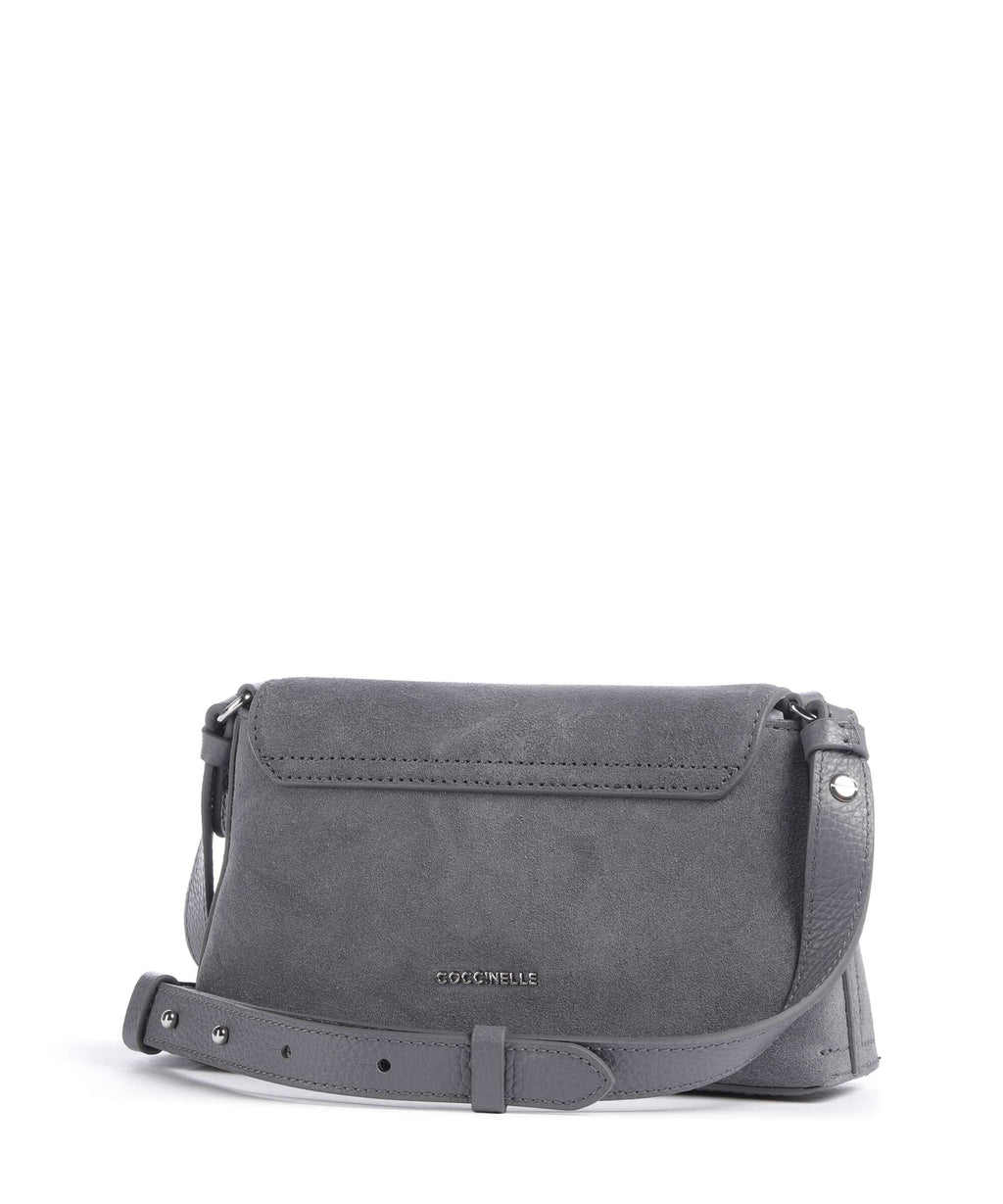 Coccinelle Nikla Suede Crossbody bag stove
