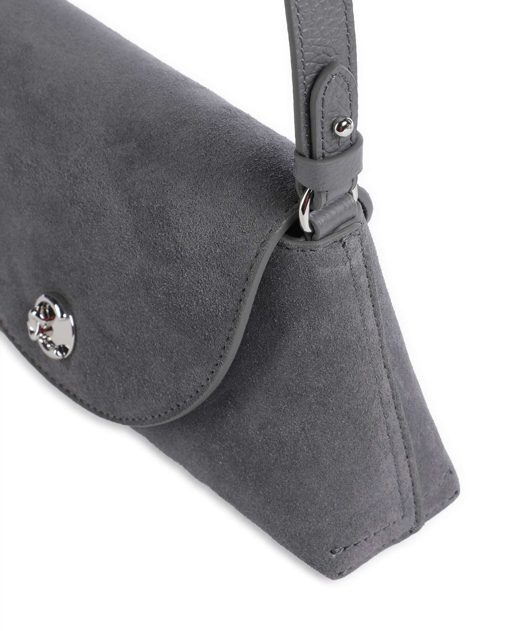 Coccinelle Nikla Suede Crossbody bag stove