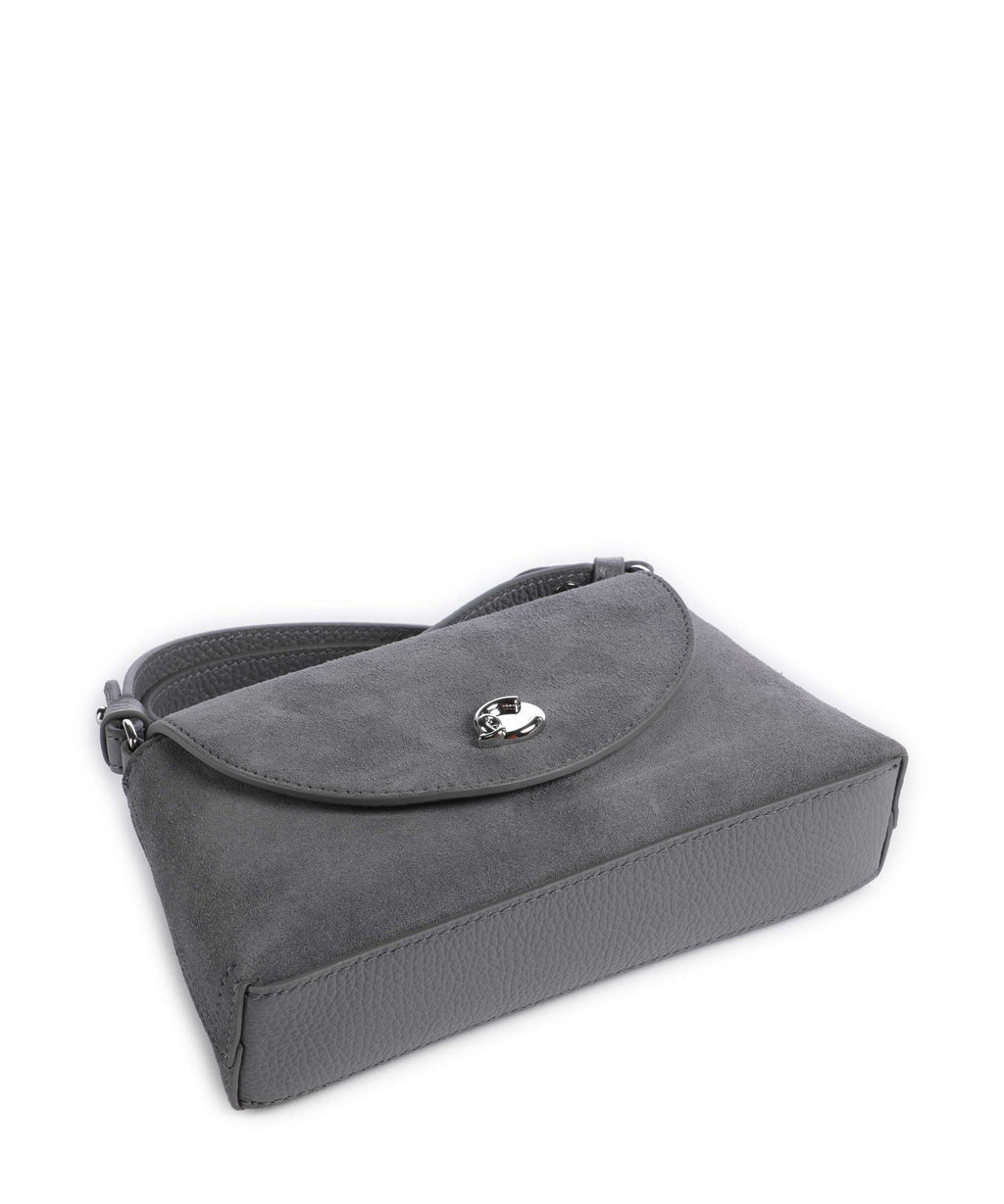 Coccinelle Nikla Suede Crossbody bag stove
