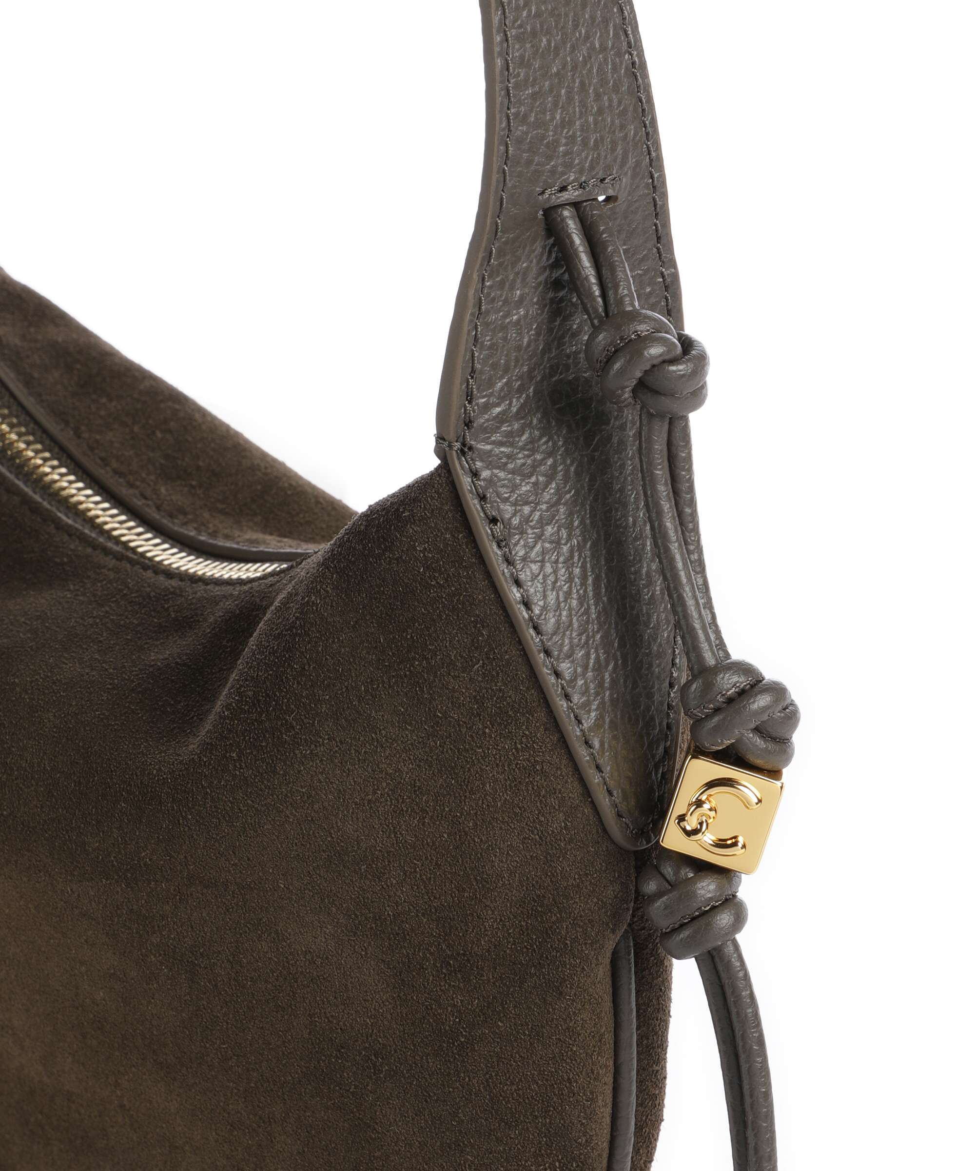 Coccinelle Thess Hobo bag fango