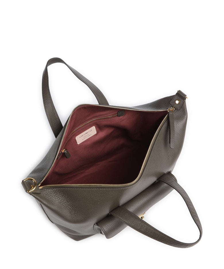 Coccinelle Beat Generation Handbag fango