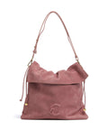 Coccinelle Lidia Suede Hobo bag winter rose