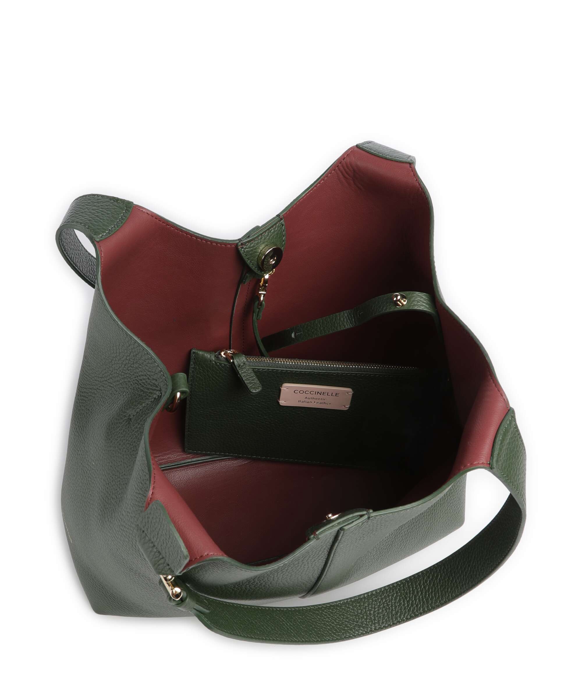 Coccinelle C-Easy Hobo bag garden green