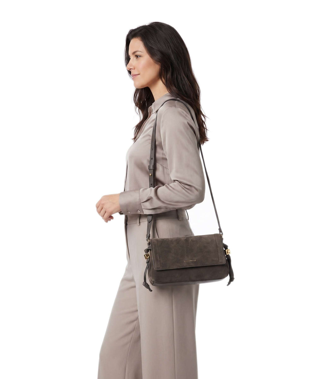 Coccinelle Thess Crossbody bag fango
