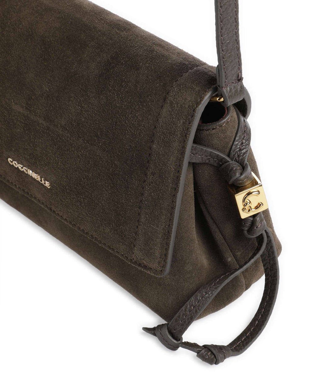 Coccinelle Thess Crossbody bag fango