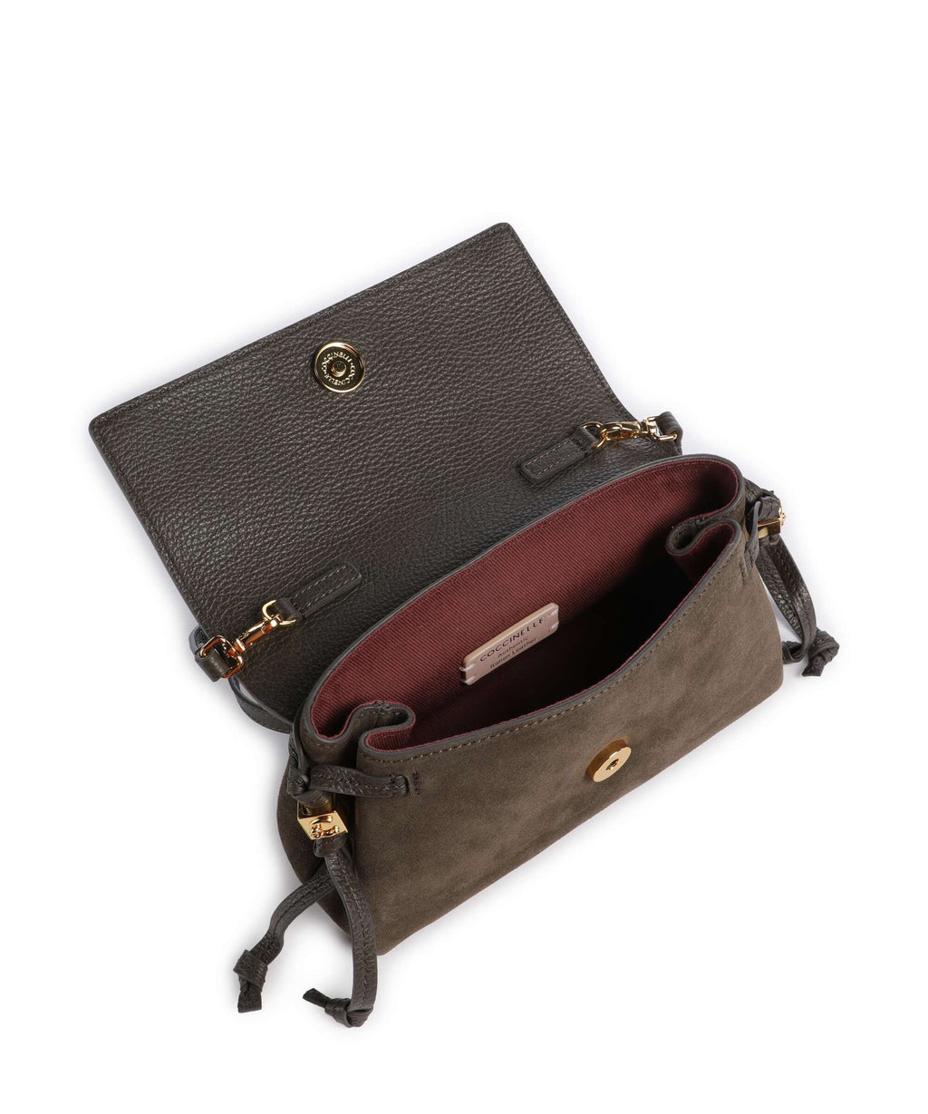 Coccinelle Thess Crossbody bag fango