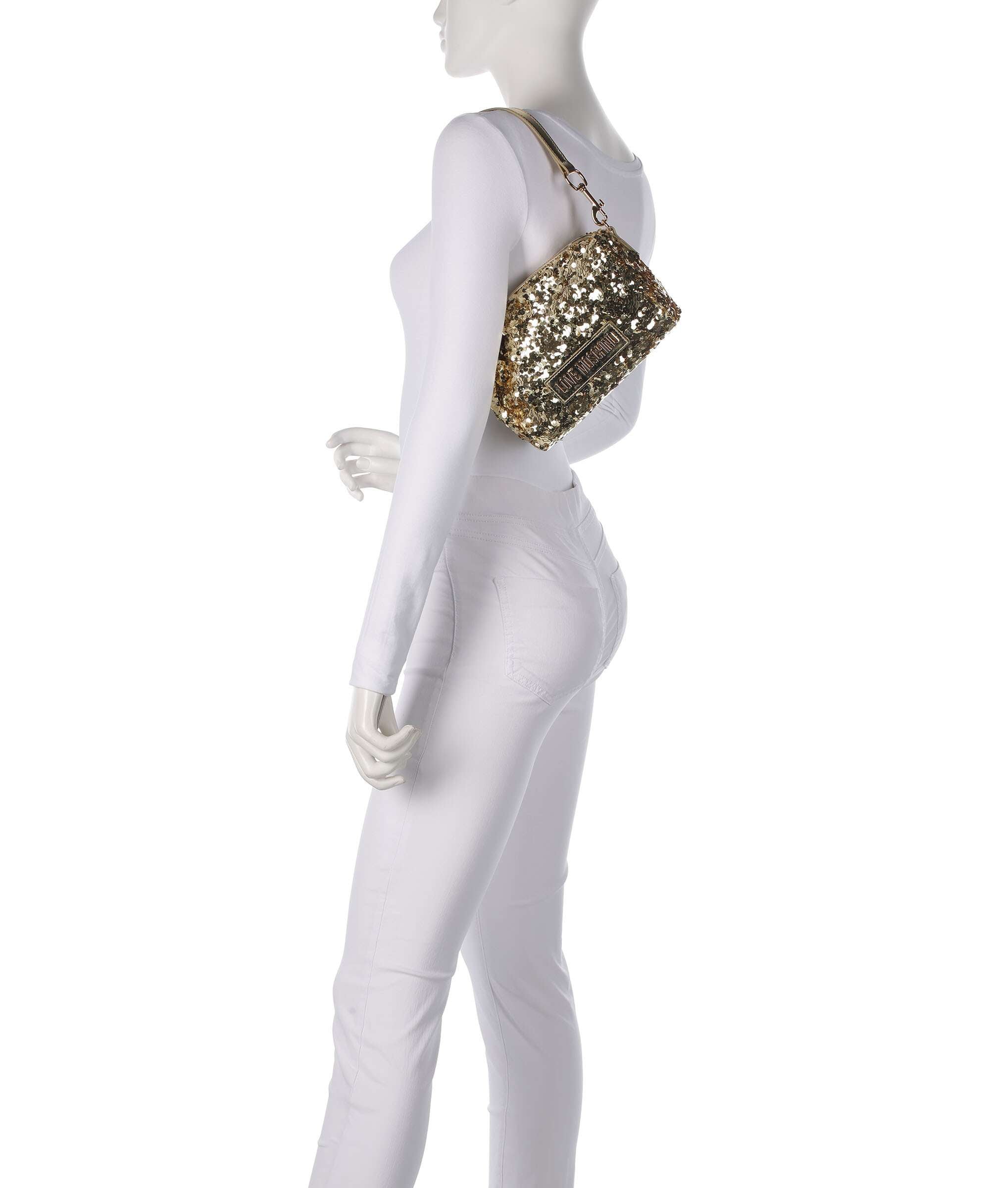Love Moschino Bling Bling Shoulder bag gold