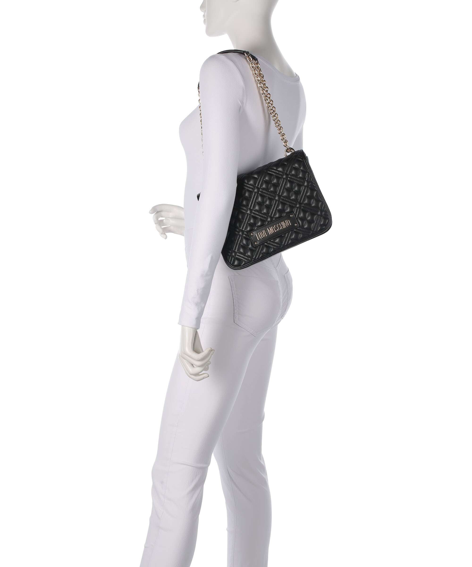 Love Moschino Quilted Shoulder bag black