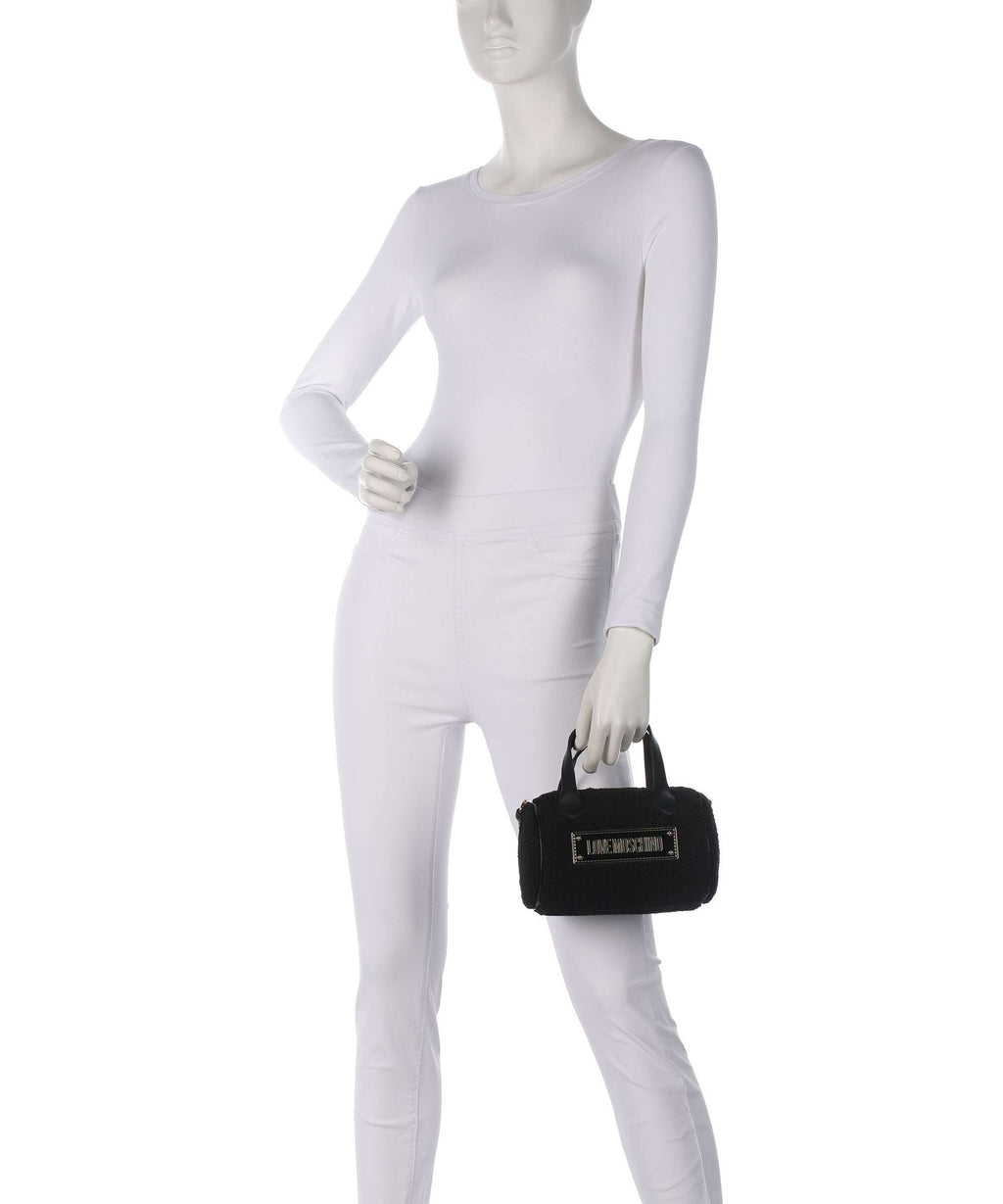 Love Moschino Poodle Handbag black