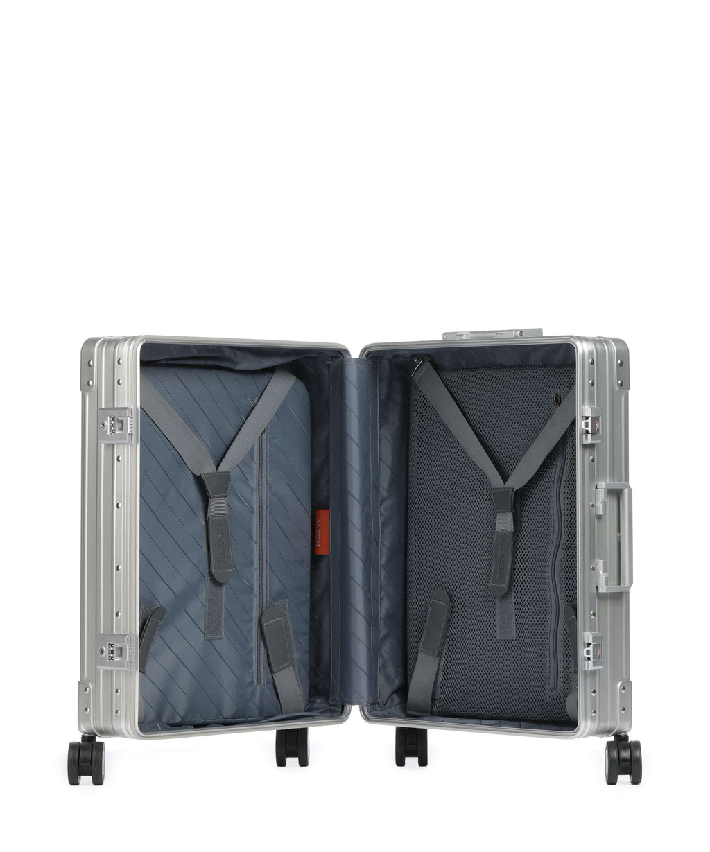 Aleon Classic 21 International front flap Spinner (4 wheels) platinum