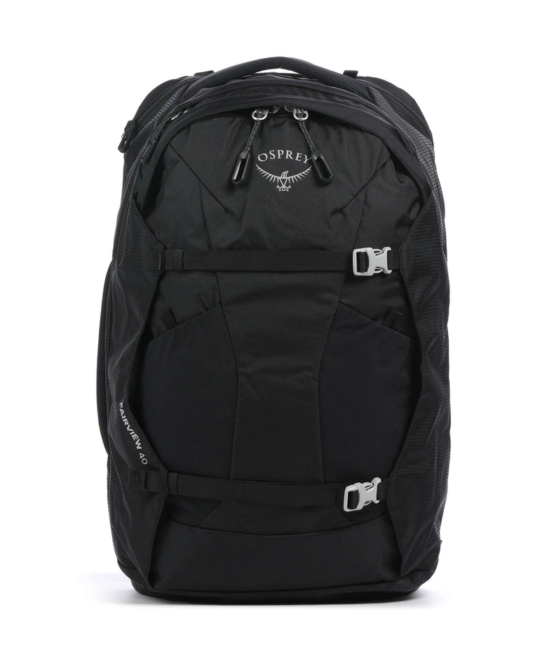 osprey fahrradtasche Osprey Fairview 40 Reiserucksack 16″ recyceltes Nylon black