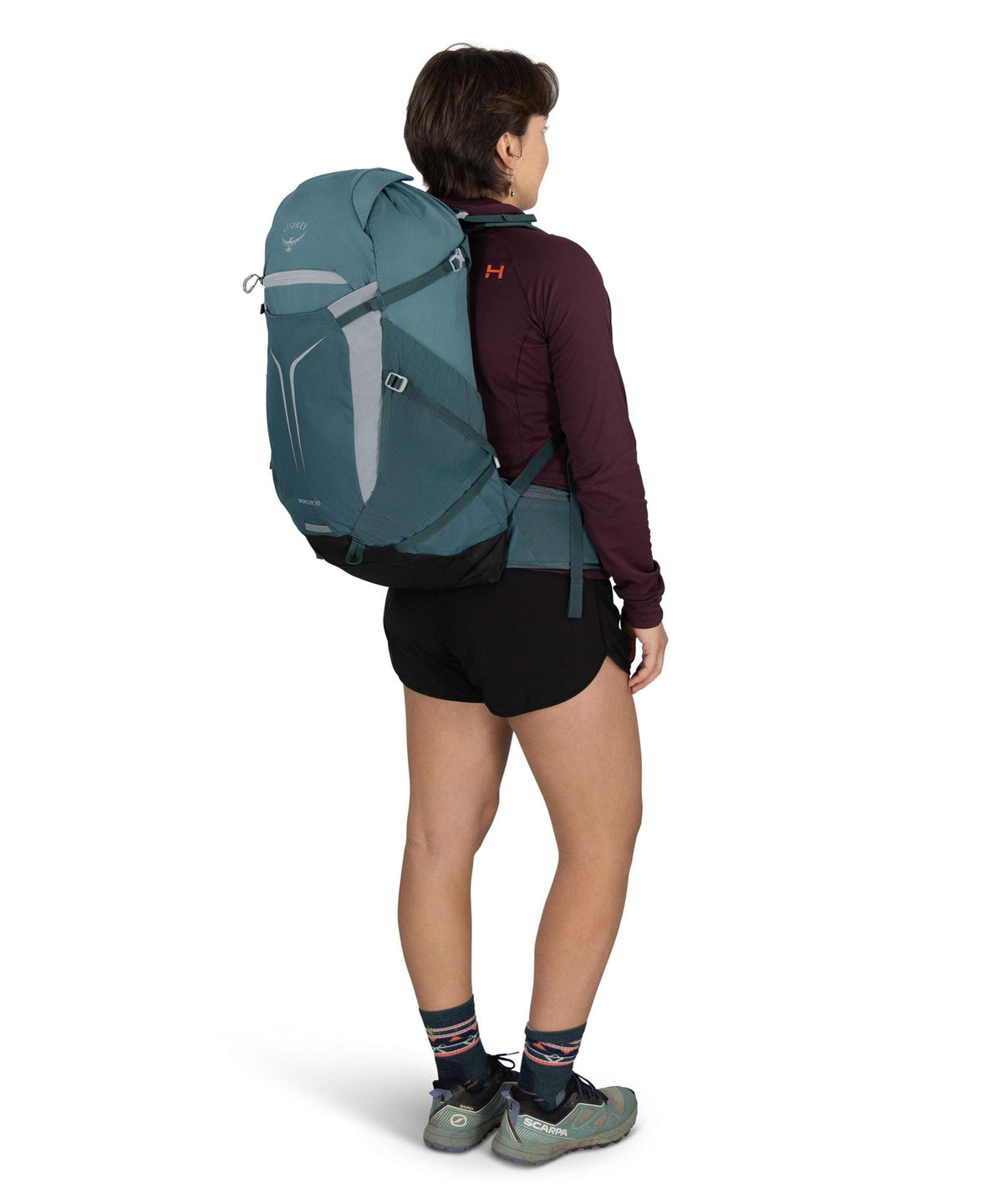 wanderrucksack oliv Osprey Sportlite 30 recyceltes Nylon olive tan Color:Black Pearl Anniversary Edition Iron Cross / Eisernes Brand_TOP TEN MMA