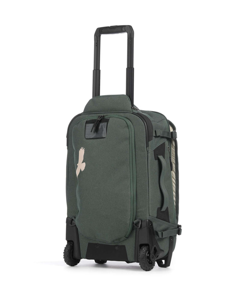 gear koffer Eagle Creek Gear Warrior Convertible Carry On 2-Rollen Trolley jungle green 55 cm