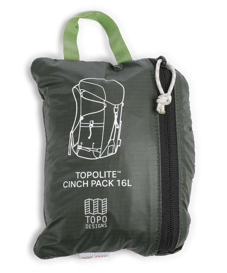 Topo Designs TopoLite 16 Hiking backpack olive