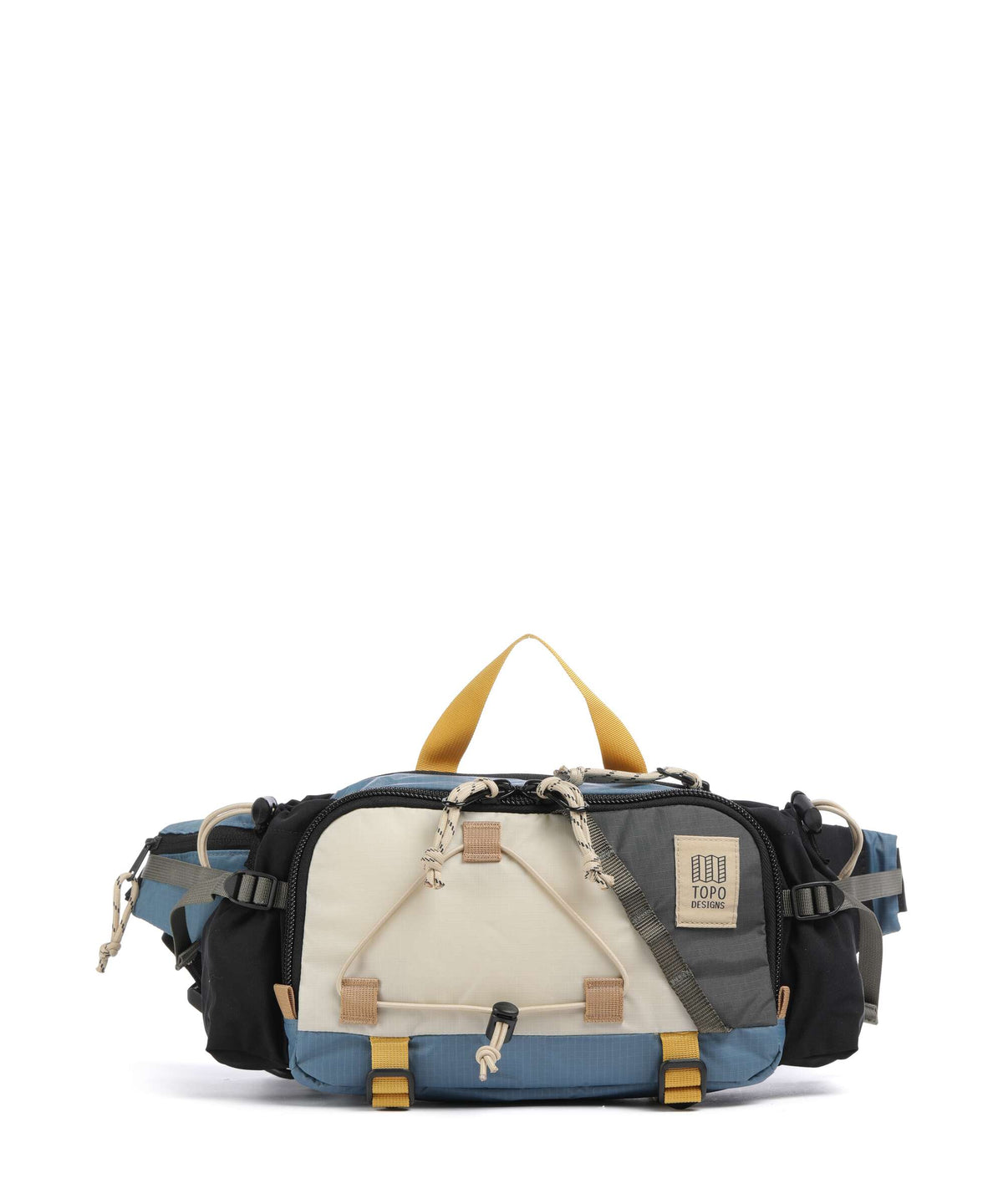 Topo Designs Mountain Hydro Belt bag stone blue/bone white