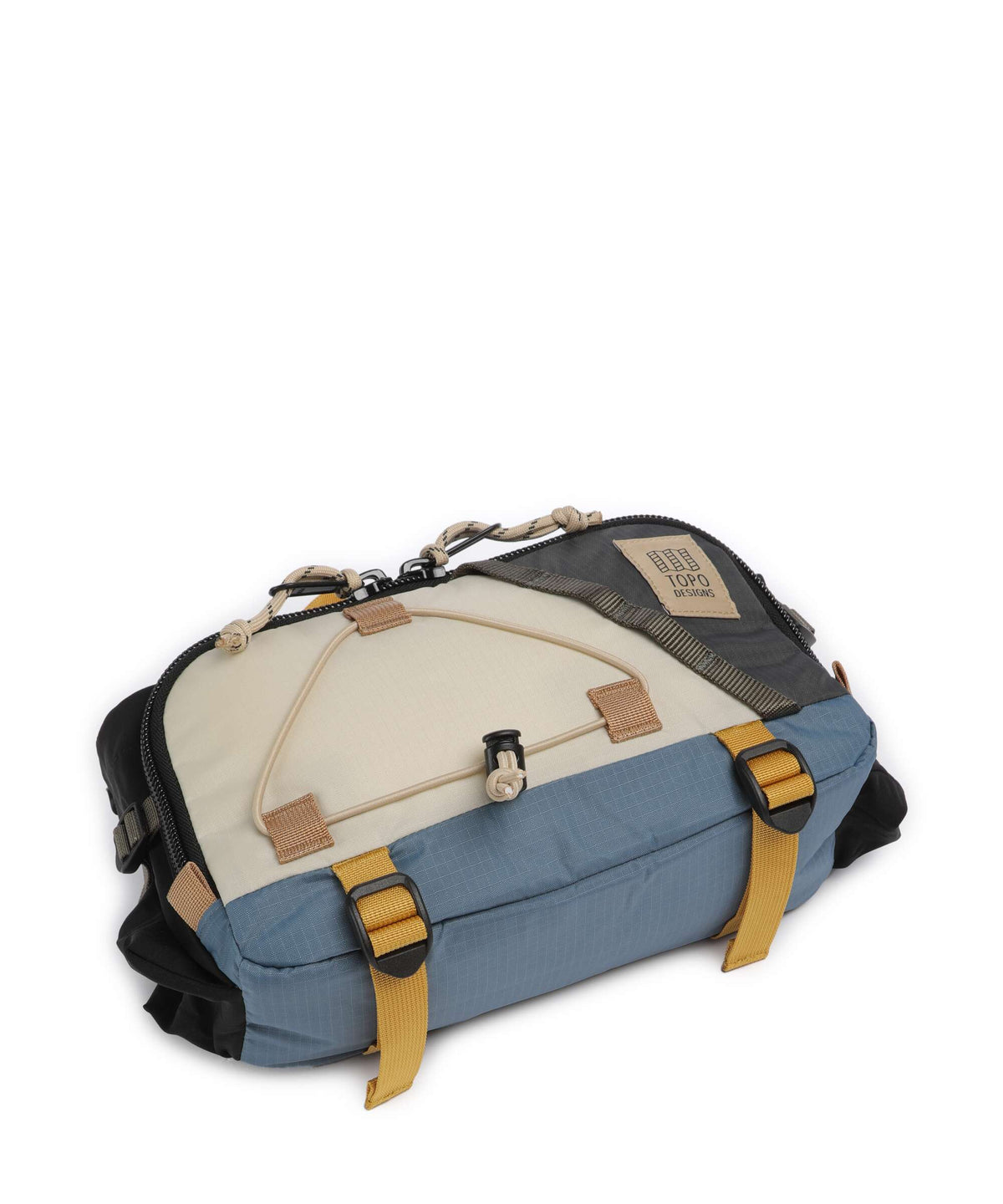 Topo Designs Mountain Hydro Belt bag stone blue/bone white