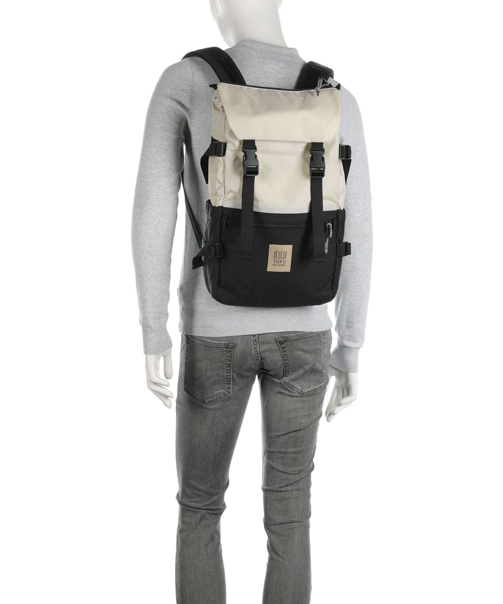 Topo Designs Rover Classic Backpack almond/emberglow