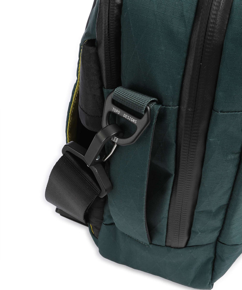 Topo Designs Global Pro 3-Way Briefcase dark/dark pine