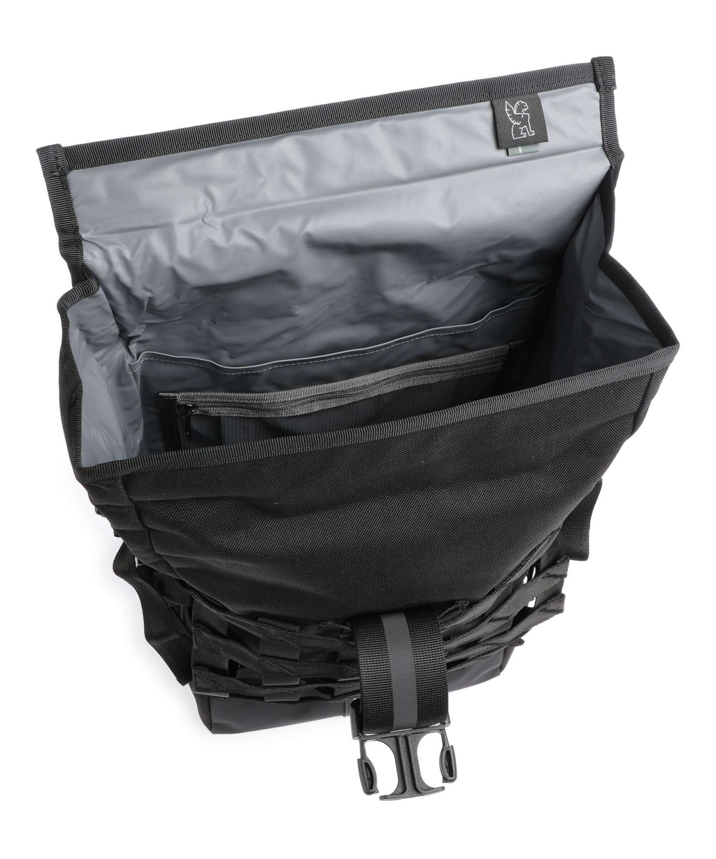 Chrome Barrage 22 Rolltop backpack black