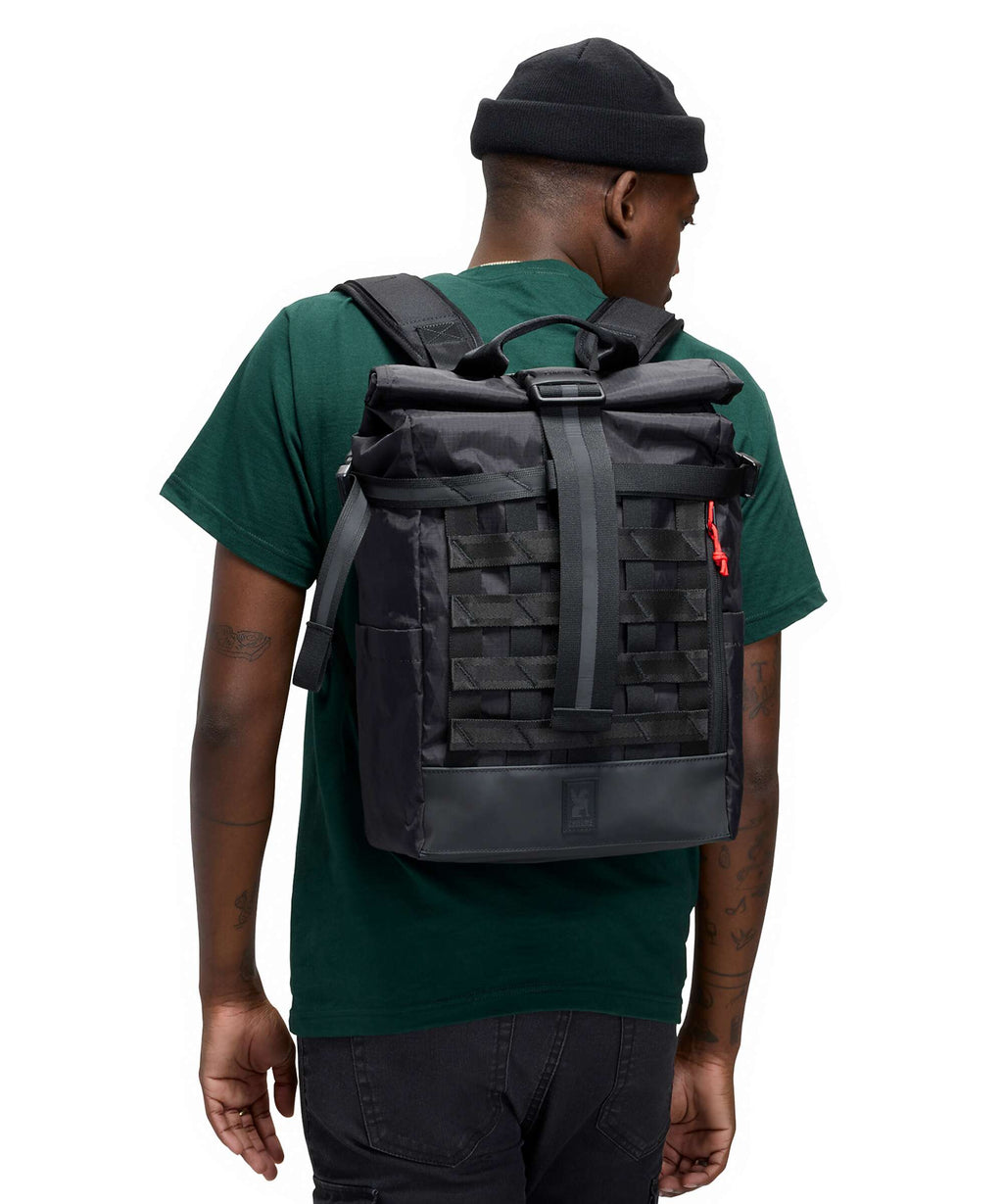 Chrome Barrage 18 Rolltop backpack black