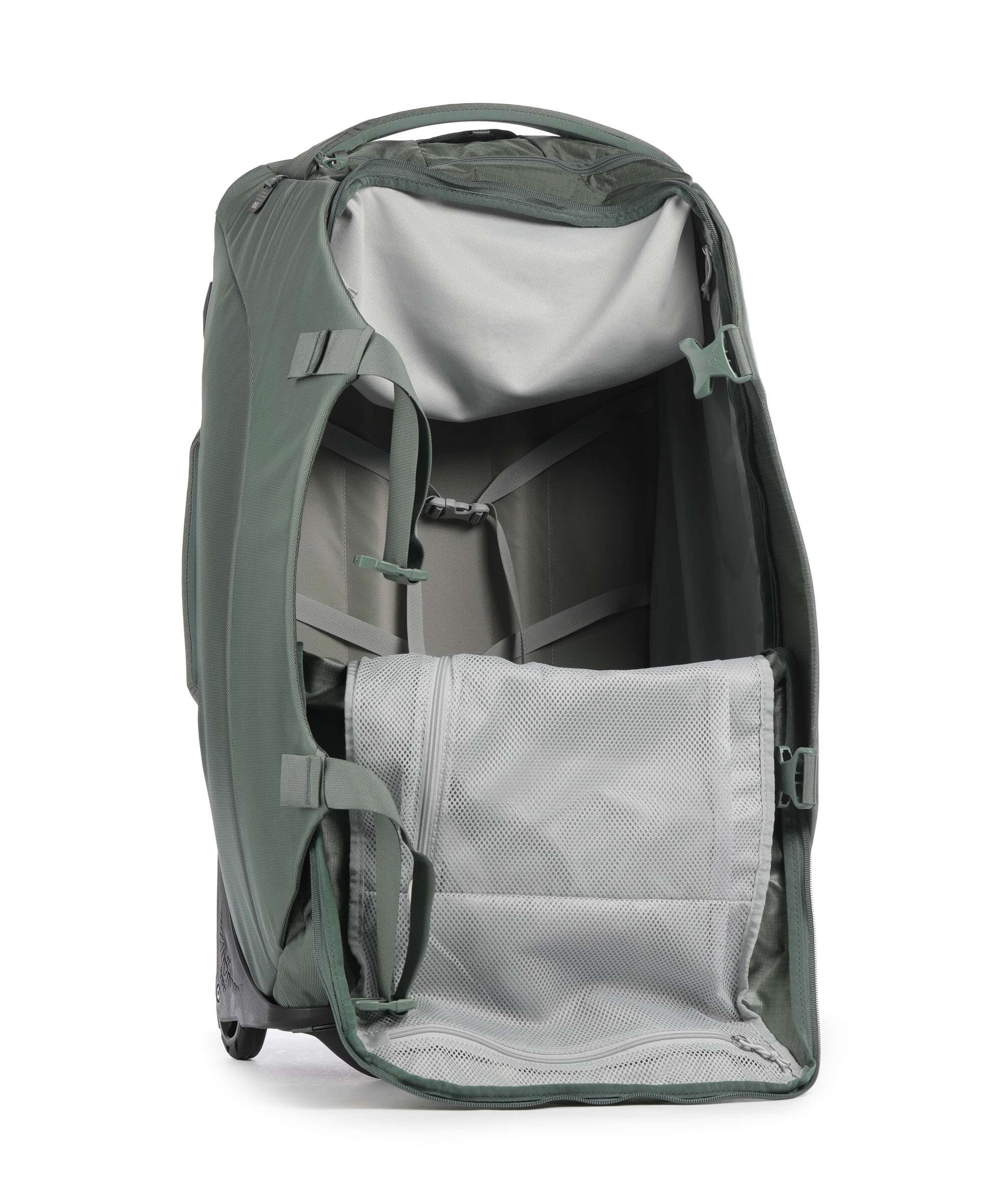 Osprey Sojourn Shuttle Travel bag with wheels koseret green