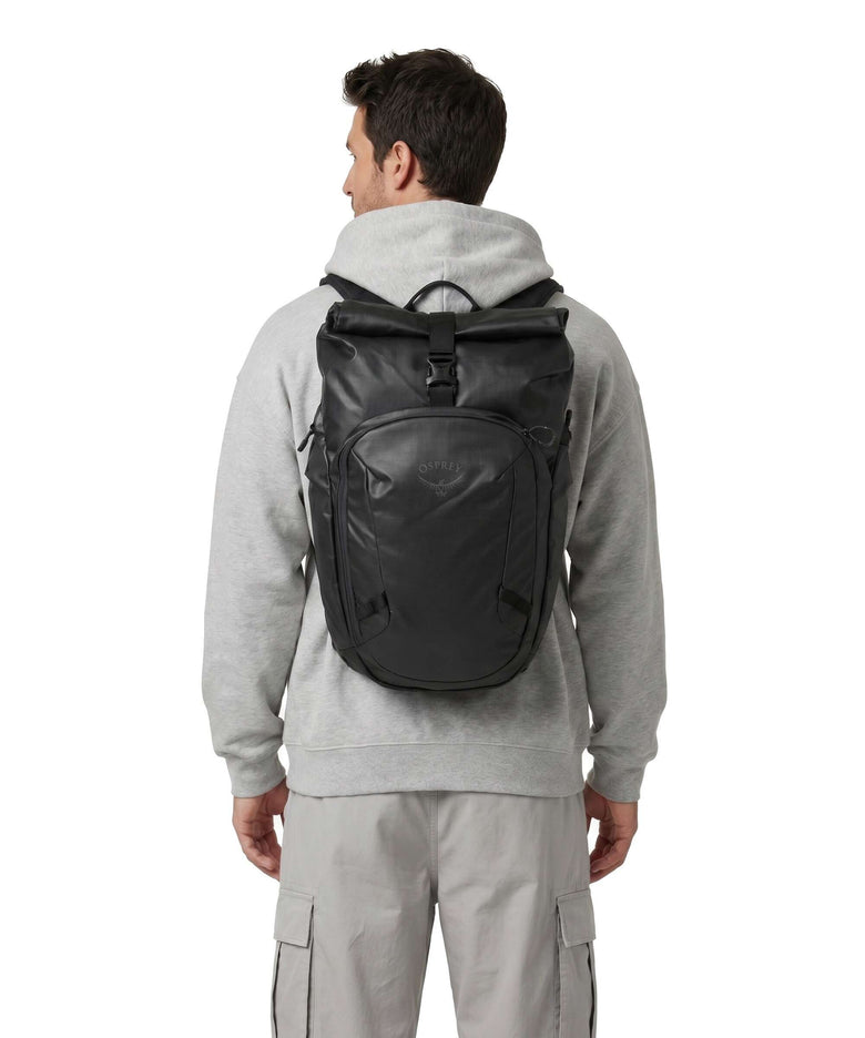 Osprey Transporter Rolltop backpack raven black