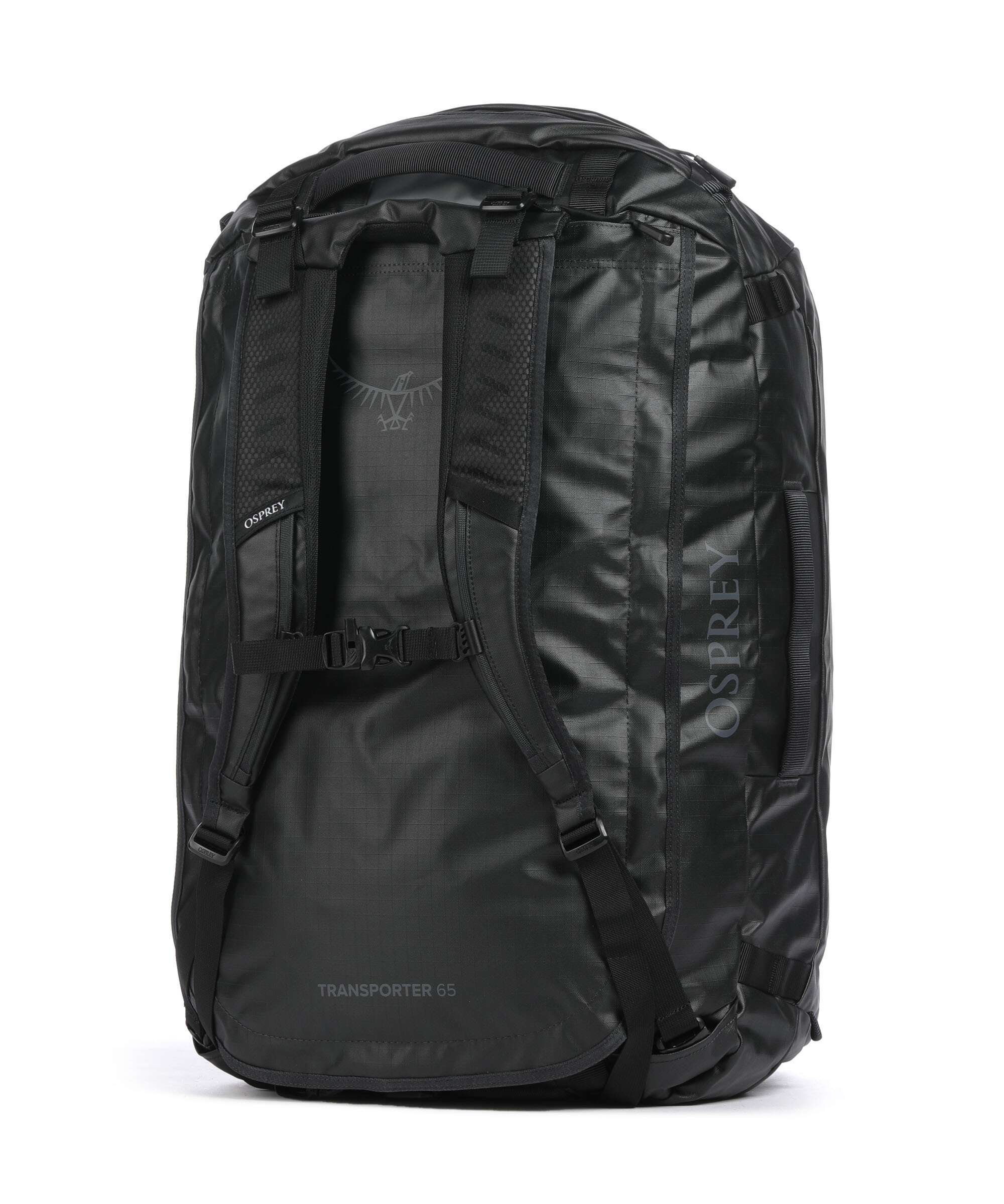 Osprey Transporter 65 Reiserucksack recyceltes Nylon raven black
