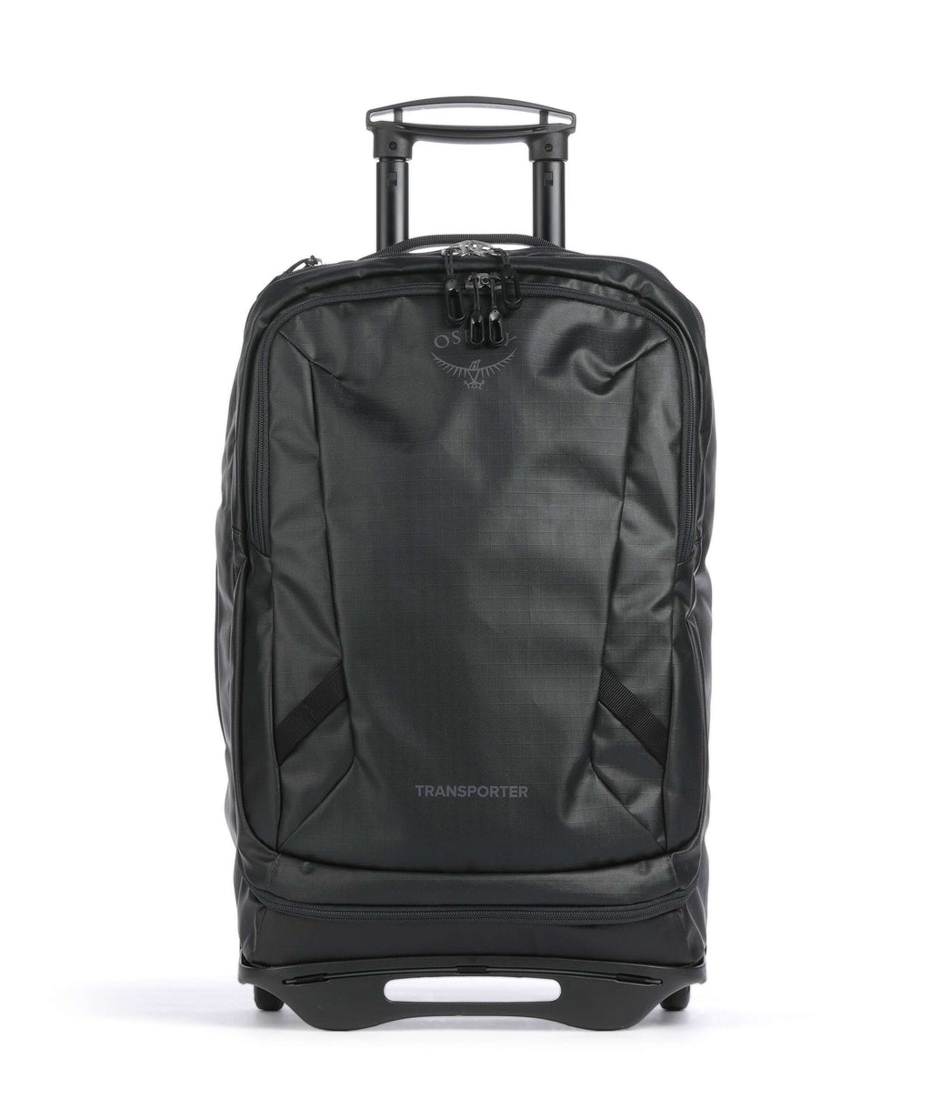 Osprey Transporter Carry-On Travel bag with wheels raven black