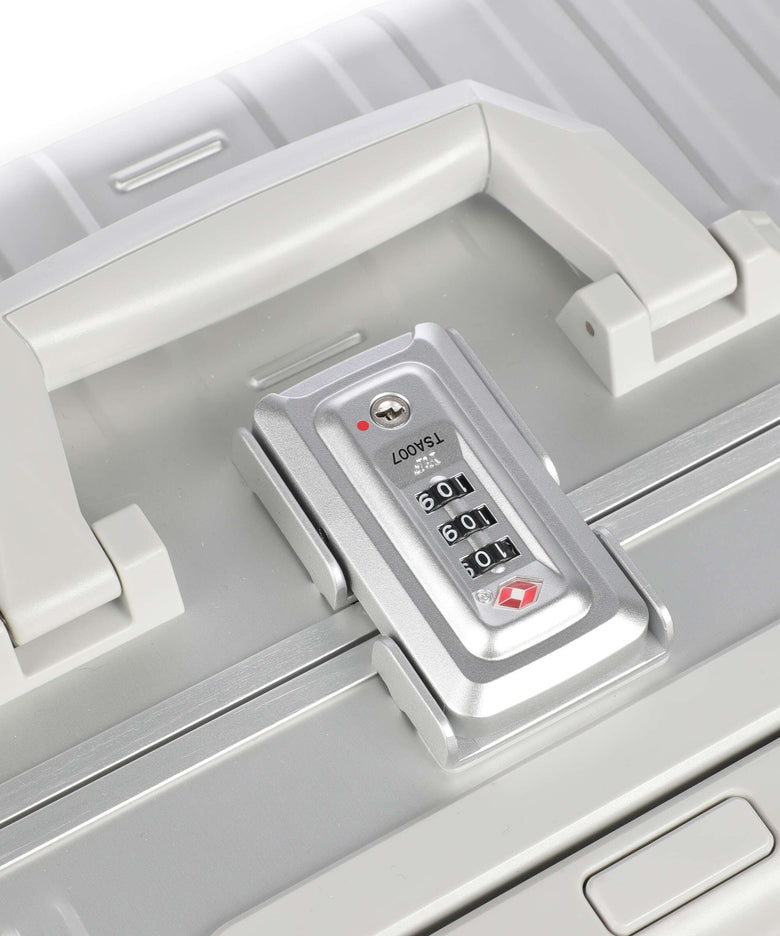 Aleon 17 Rolling briefcase platinum