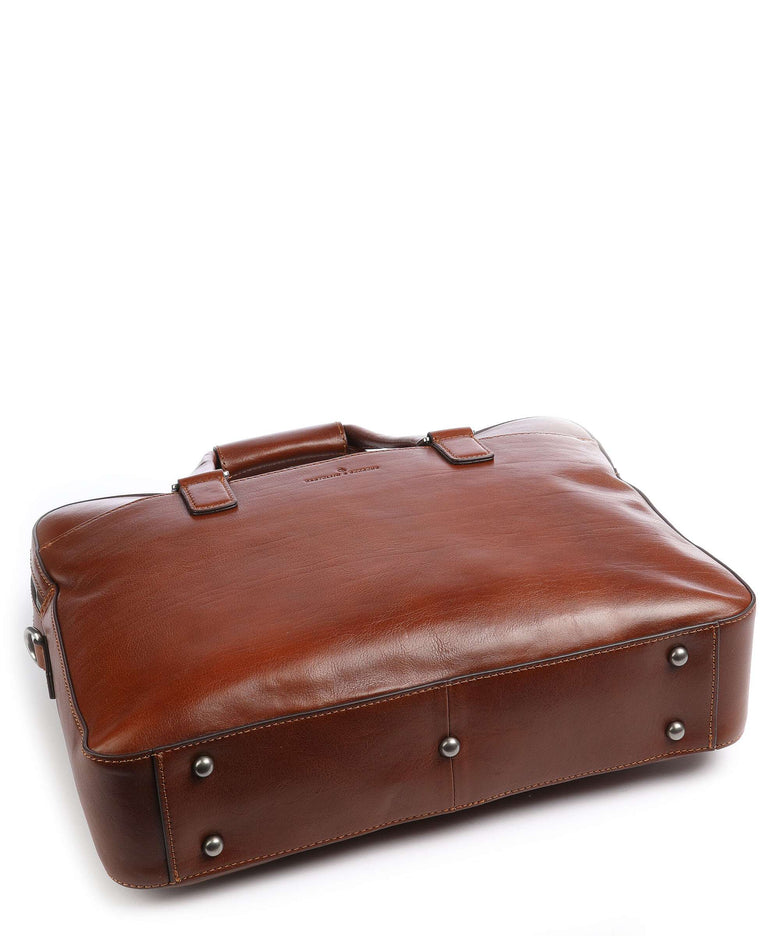 Castelijn & Beerens Gaucho Paul Briefcase cognac