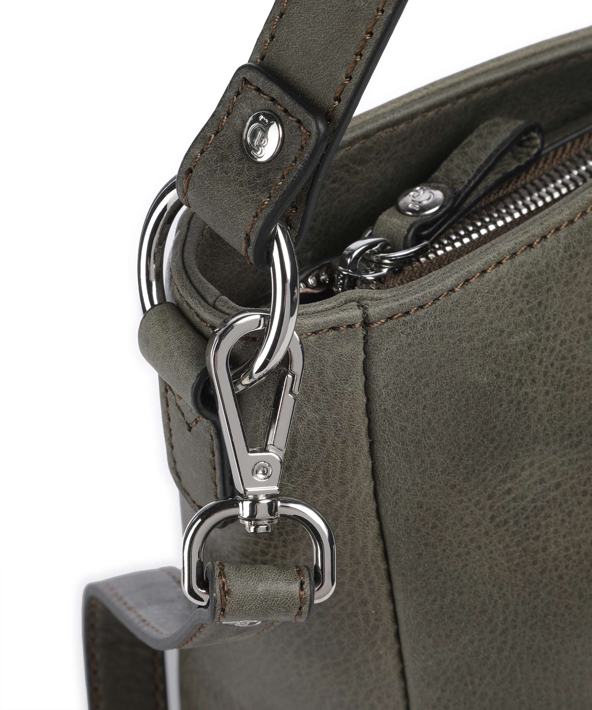 Castelijn & Beerens Carisma Hobo bag dark military