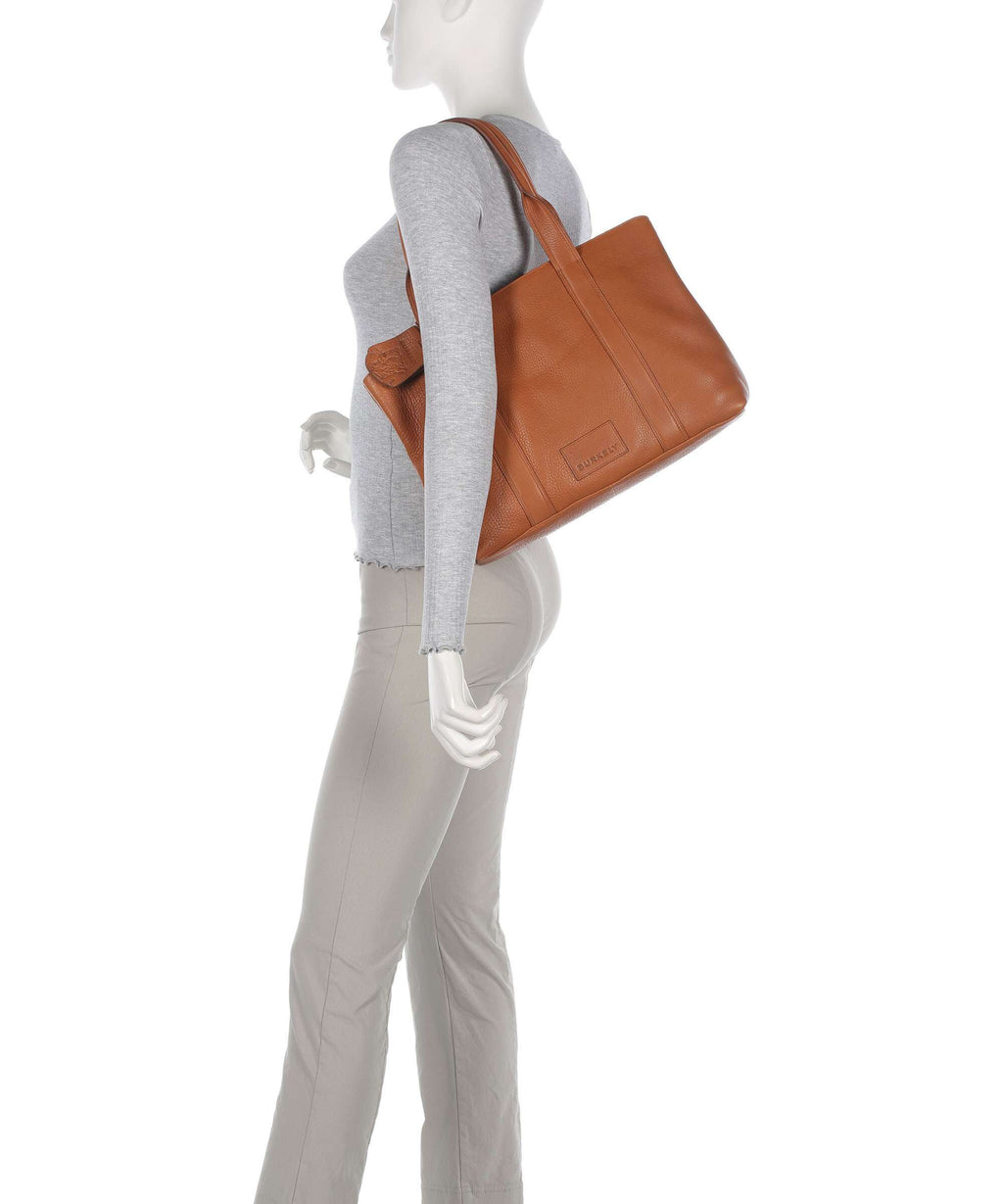 Burkely Soft Skylar Briefcase cozy cognac