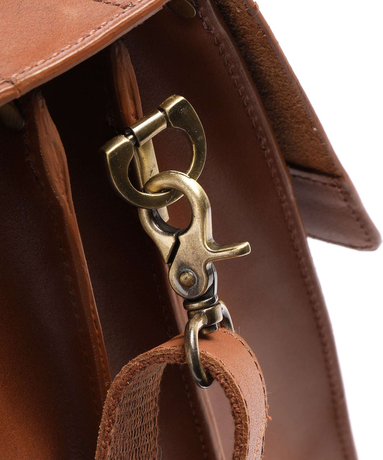 Burkely Vintage Dean Briefcase cognac