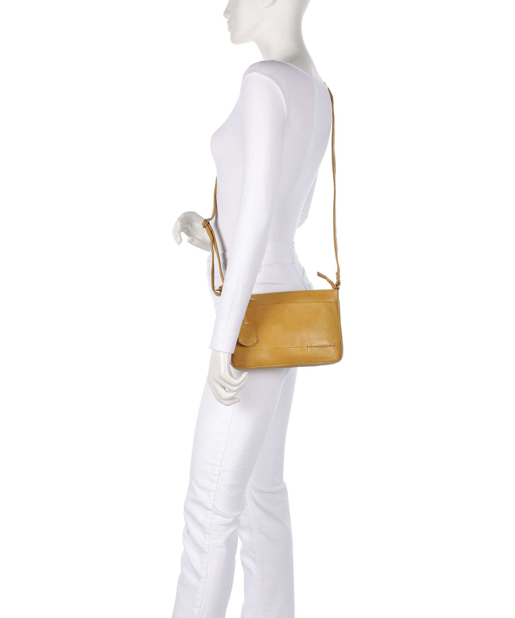 Burkely Natural Norah Crossbody bag yolk yellow
