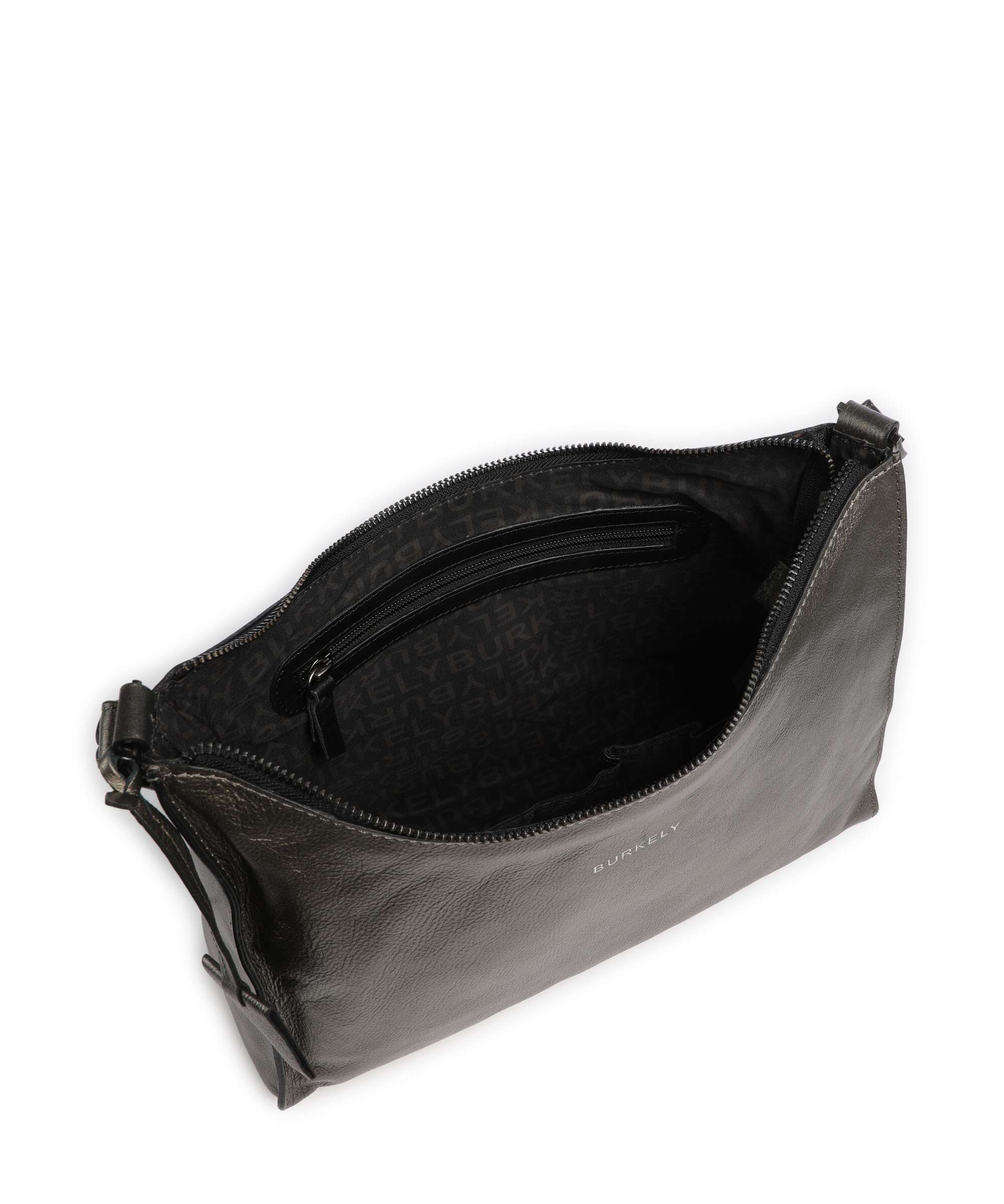 Burkely Creased Crystal Shoulder bag gunmetal