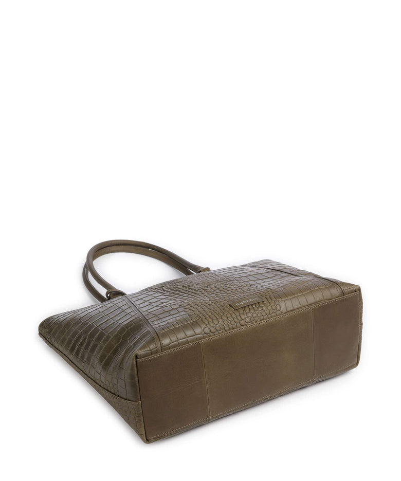 Burkely Cool Colbie Tote bag olive