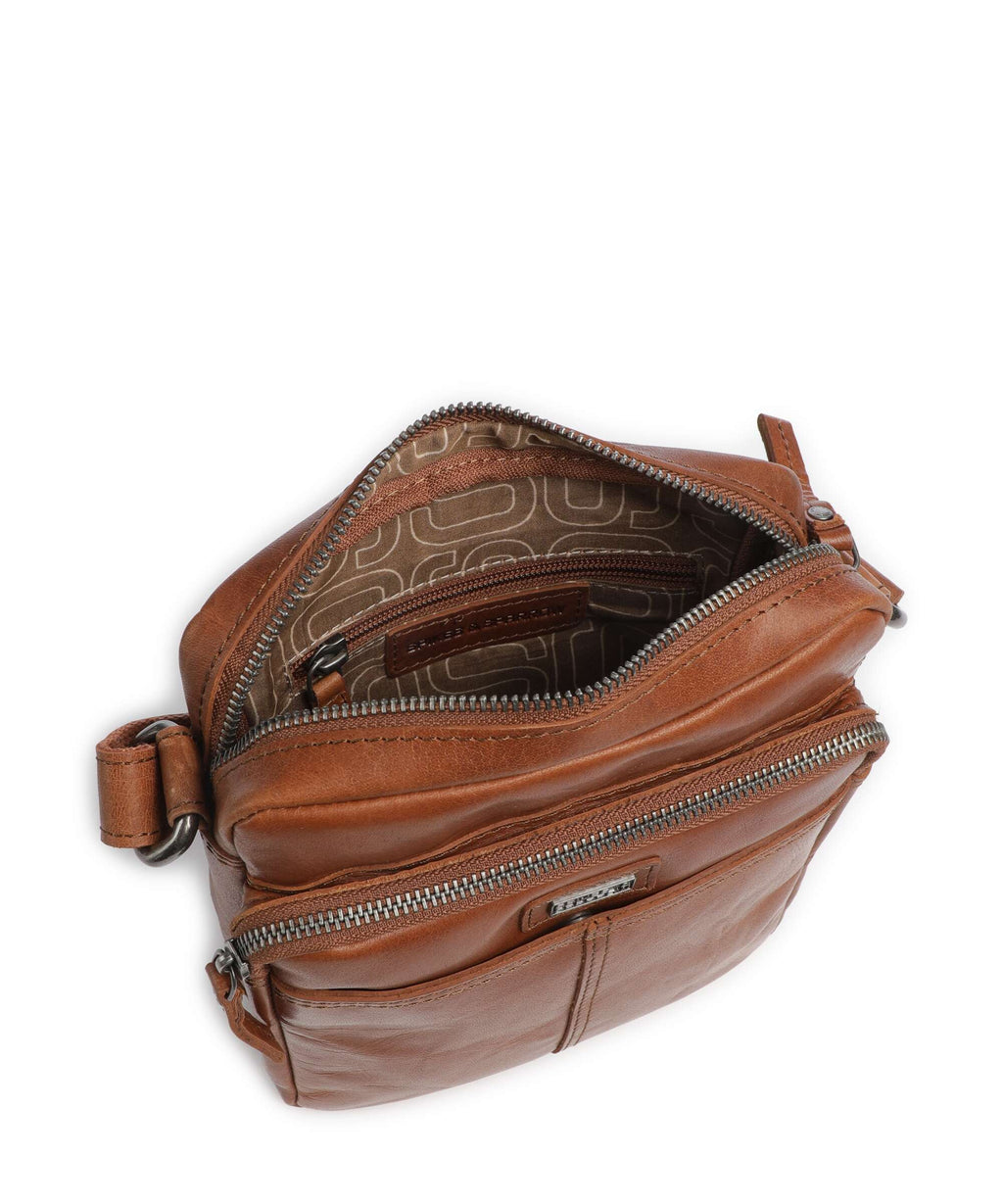 Spikes & Sparrow Bronco Vermont Crossbody bag brandy