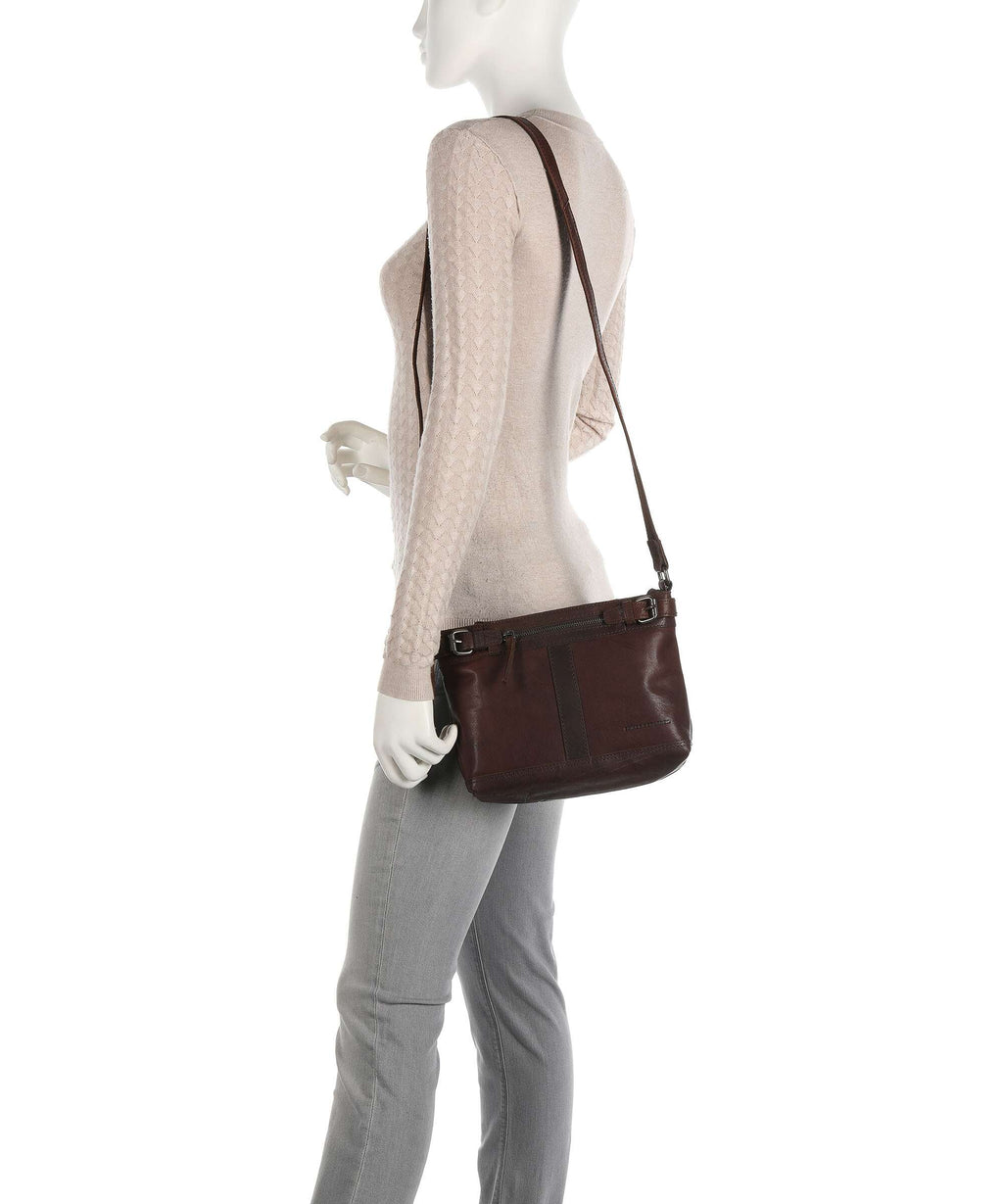 Spikes & Sparrow Bronco Crossbody bag dark brown