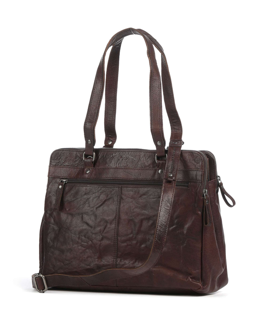 Spikes & Sparrow Bronco Tote bag dark brown