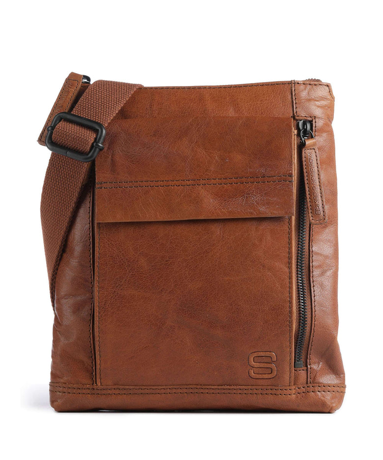 Spikes & Sparrow Bronco Crossbody bag brandy