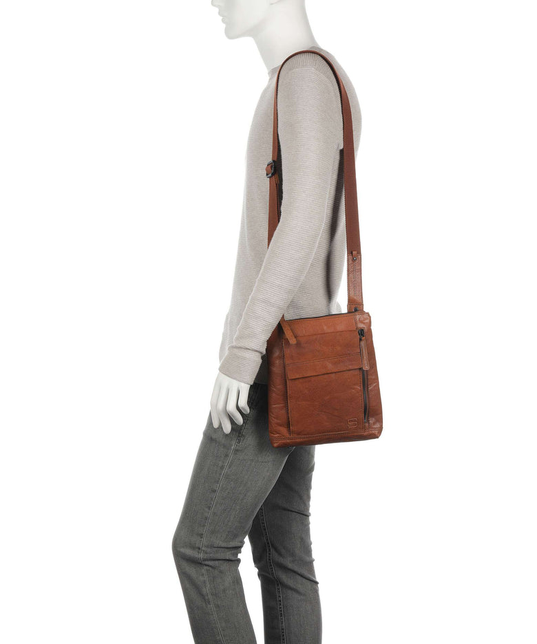 Spikes & Sparrow Bronco Crossbody bag brandy