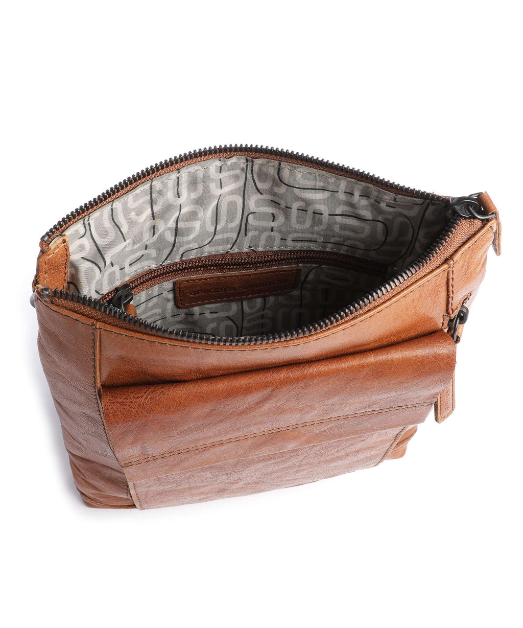 Spikes & Sparrow Bronco Crossbody bag brandy