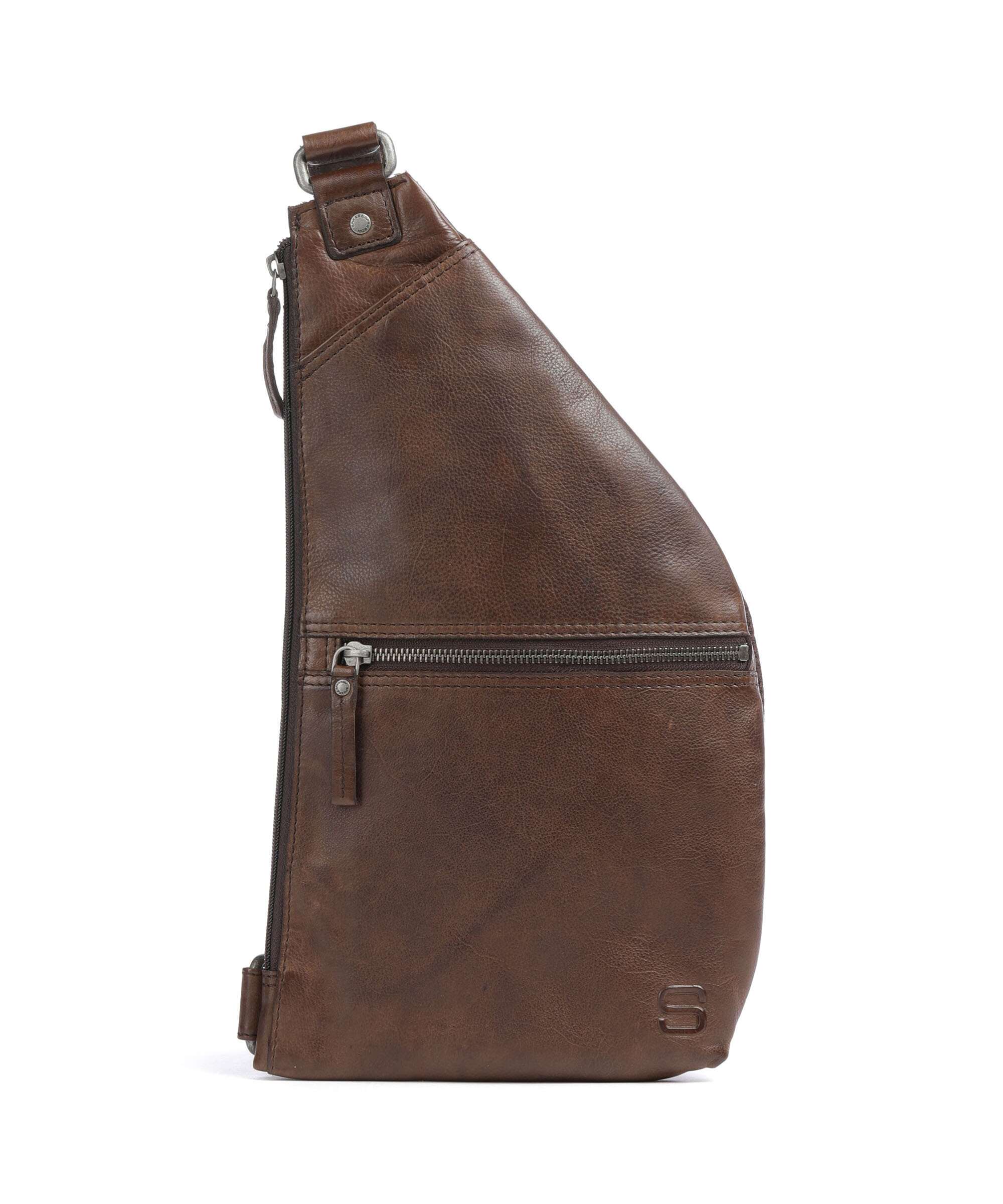 Spikes & Sparrow Apache Reese Sling bag dunkelbraun