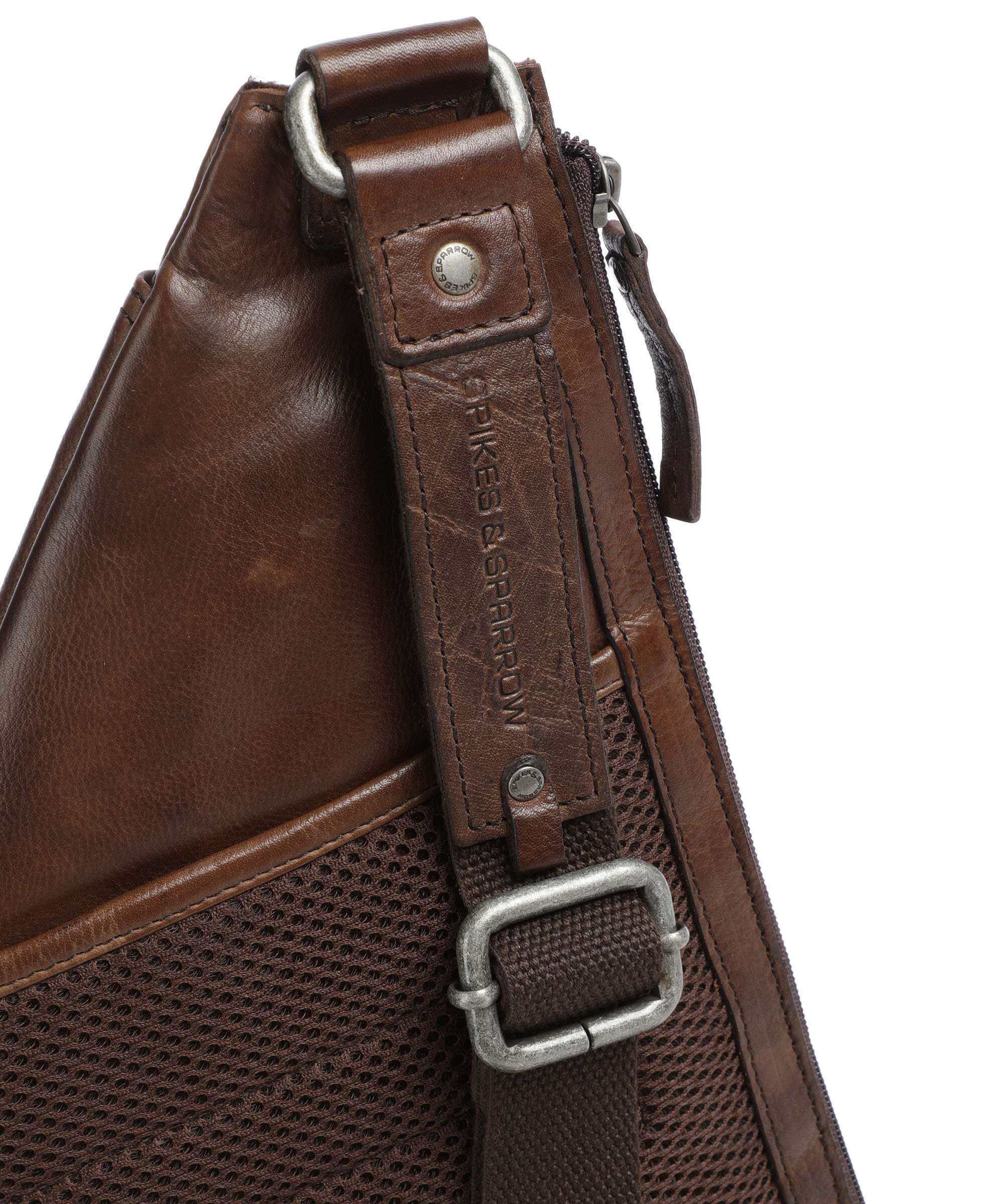 Spikes & Sparrow Apache Reese Sling bag dunkelbraun