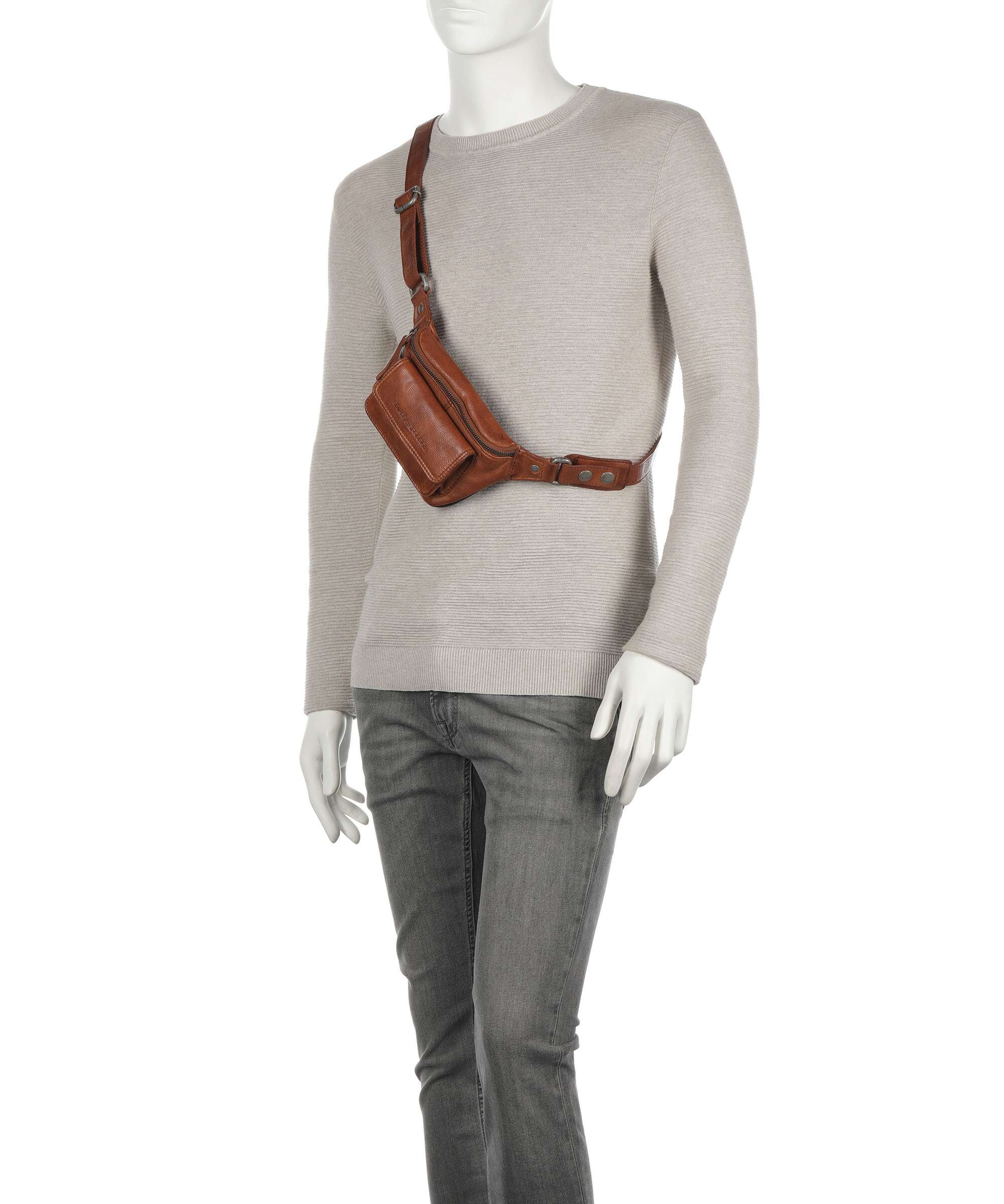 Spikes & Sparrow Apache Belt bag brandy