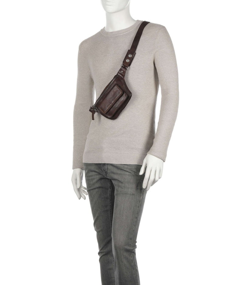 Spikes & Sparrow Apache Belt bag brown