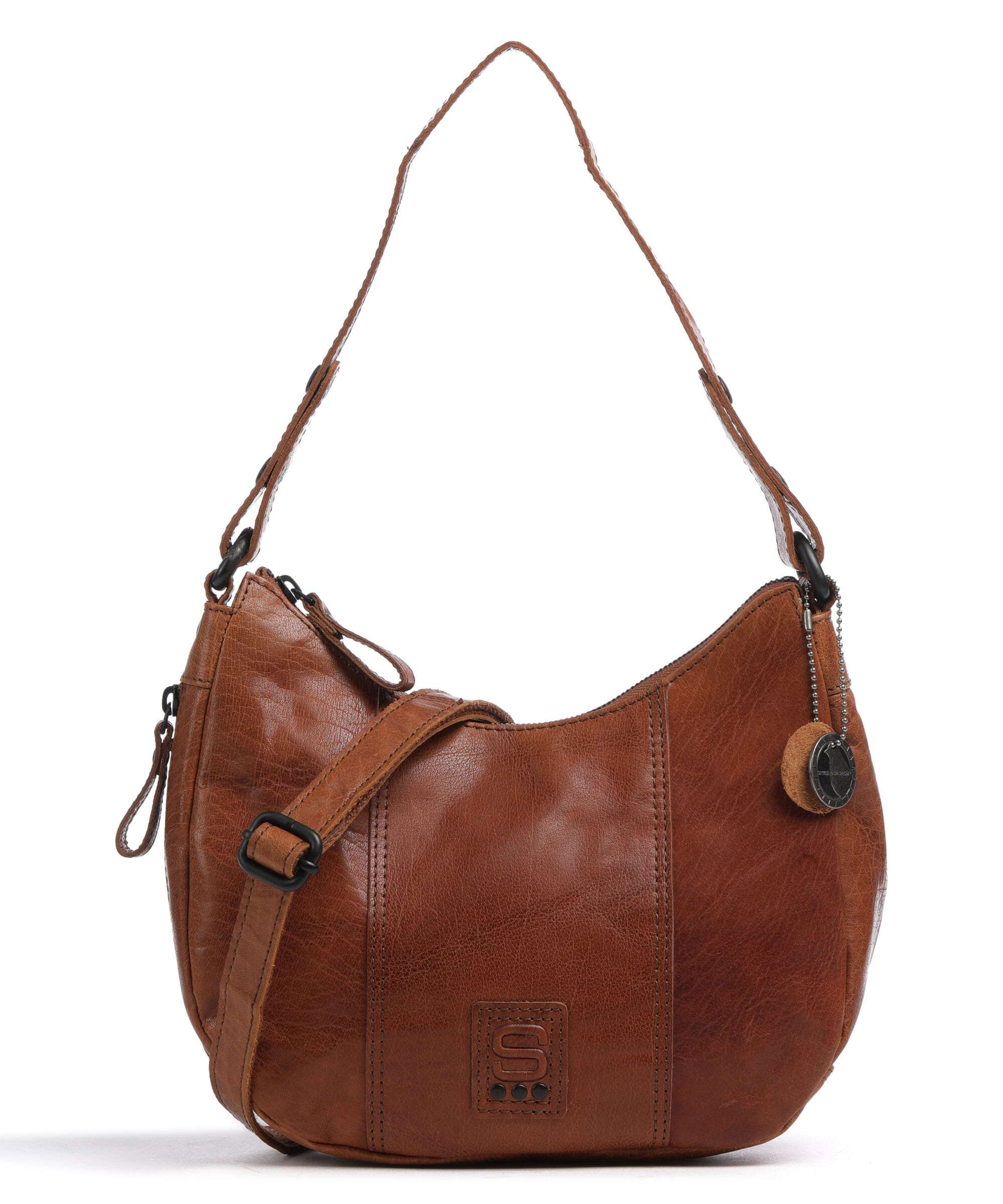 Spikes & Sparrow Bronco Hobo bag cognac