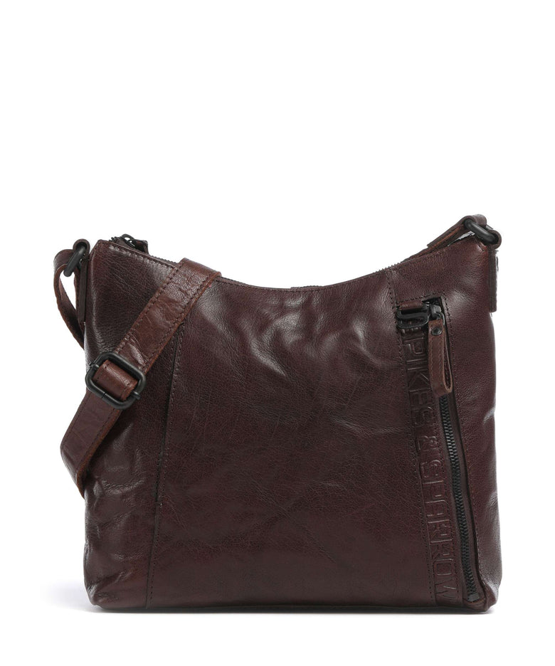 Spikes & Sparrow Bronco Suzette Crossbody bag dark brown